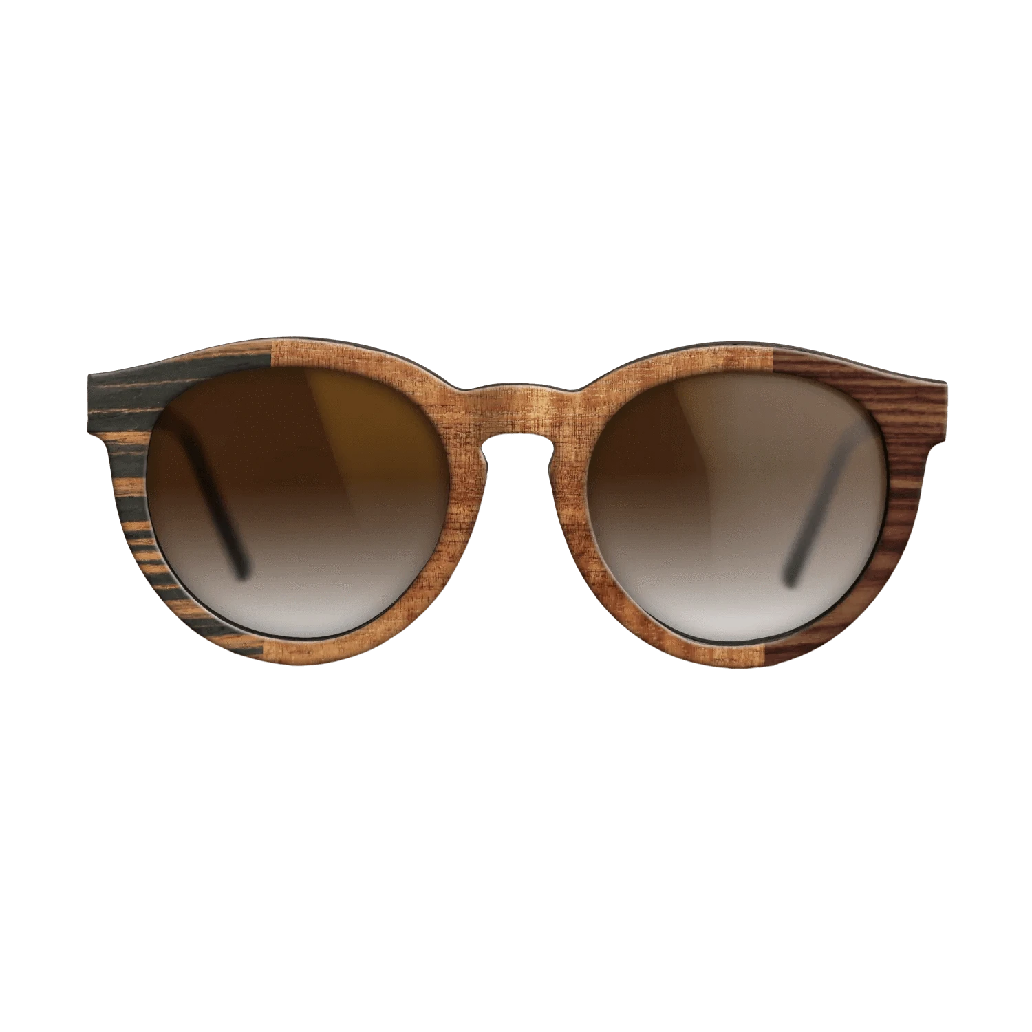 Olive Burl,Koa,Italian Ebony,Fumed Eucalyptus,Kingwood: Patch - The Rebel - Round - 701 - SIRIS wood optic