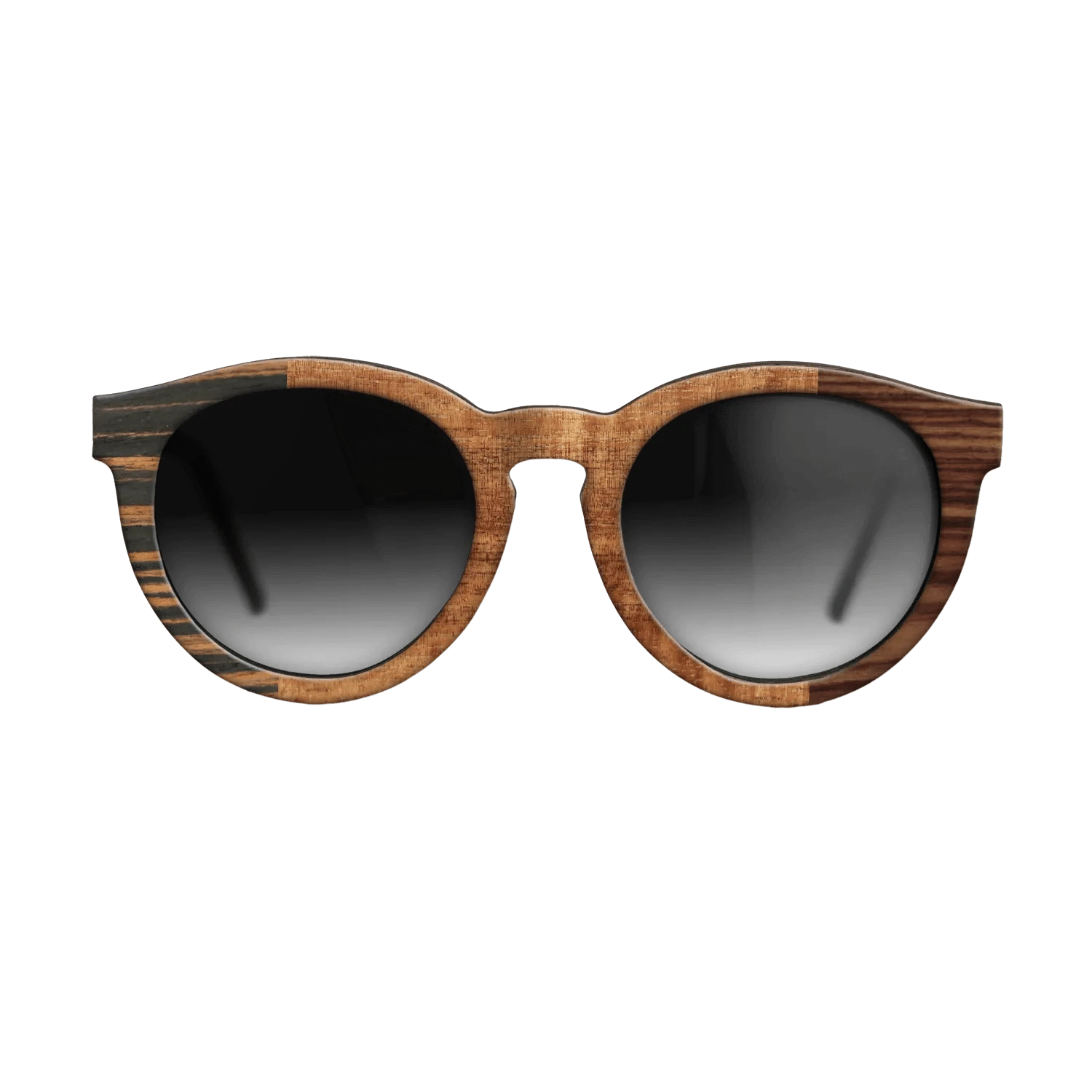 Olive Burl,Koa,Italian Ebony,Fumed Eucalyptus,Kingwood: Patch - The Rebel - Round - 701 - SIRIS wood optic