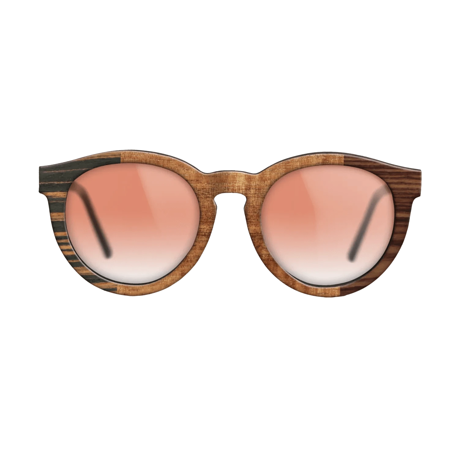 Olive Burl,Koa,Italian Ebony,Fumed Eucalyptus,Kingwood: Patch - The Rebel - Round - 701 - SIRIS wood optic