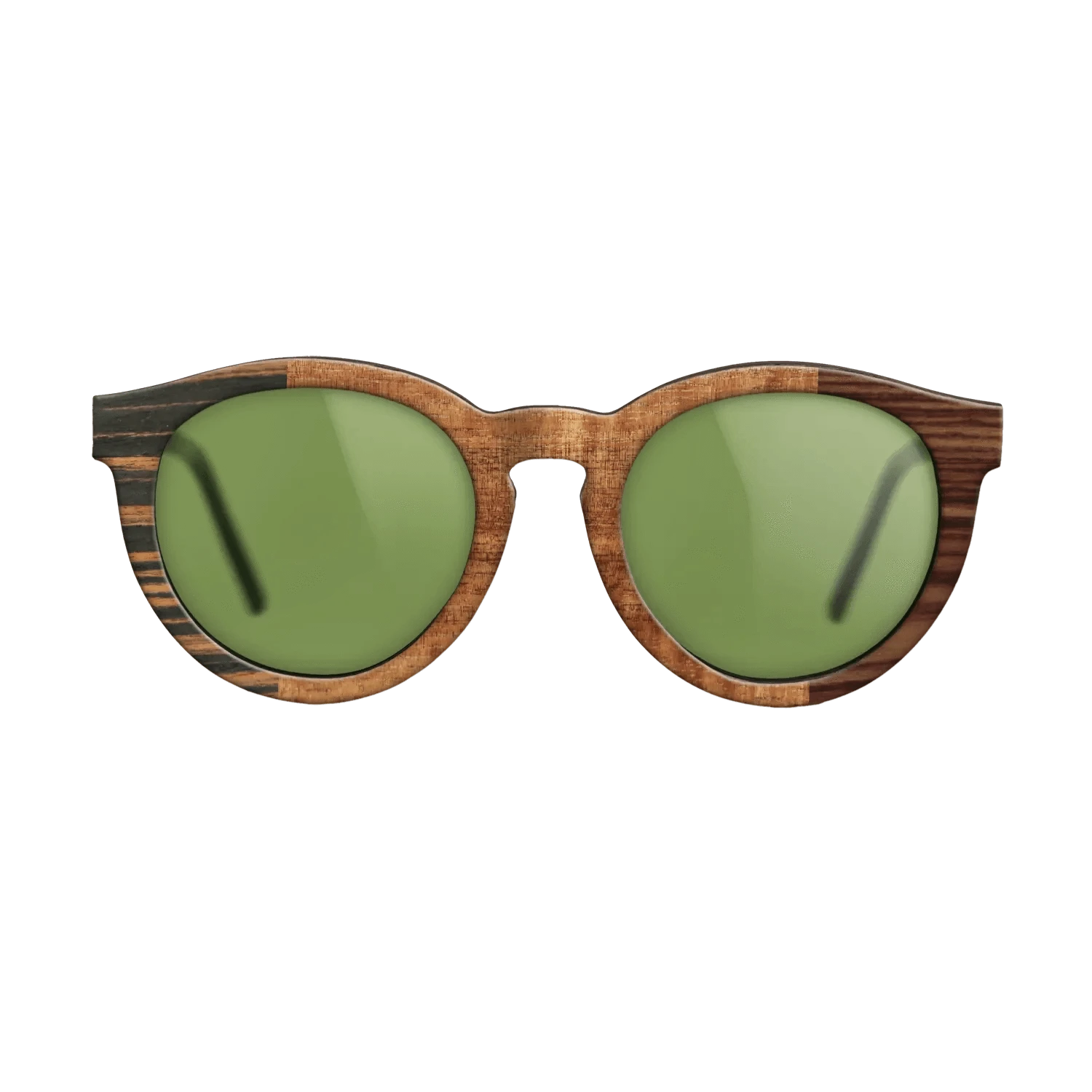 Olive Burl,Koa,Italian Ebony,Fumed Eucalyptus,Kingwood: Patch - The Rebel - Round - 701 - SIRIS wood optic
