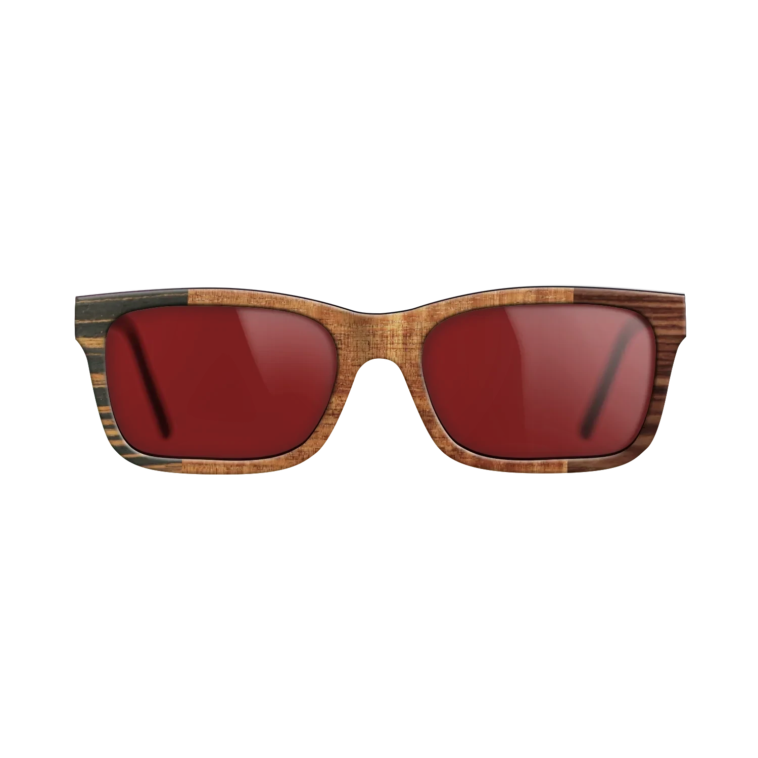 Olive Burl,Koa,Italian Ebony,Fumed Eucalyptus,Kingwood: Patch - The Sage - Rectangle - 701 - SIRIS wood optic