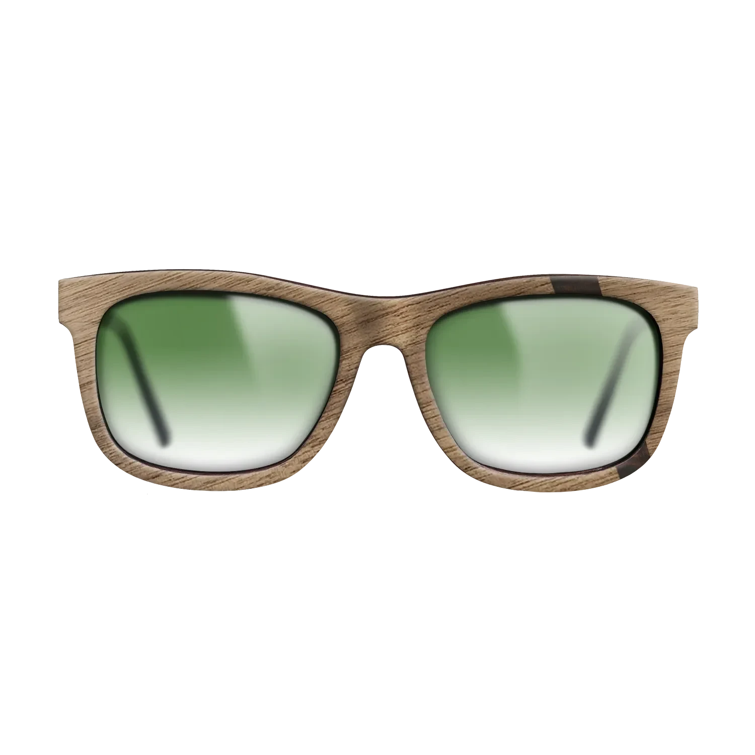 Wenge,Walnut: Straight Grain,Fumed Oak: Wedge - The Hero - Square - 1617 - SIRIS wood optic