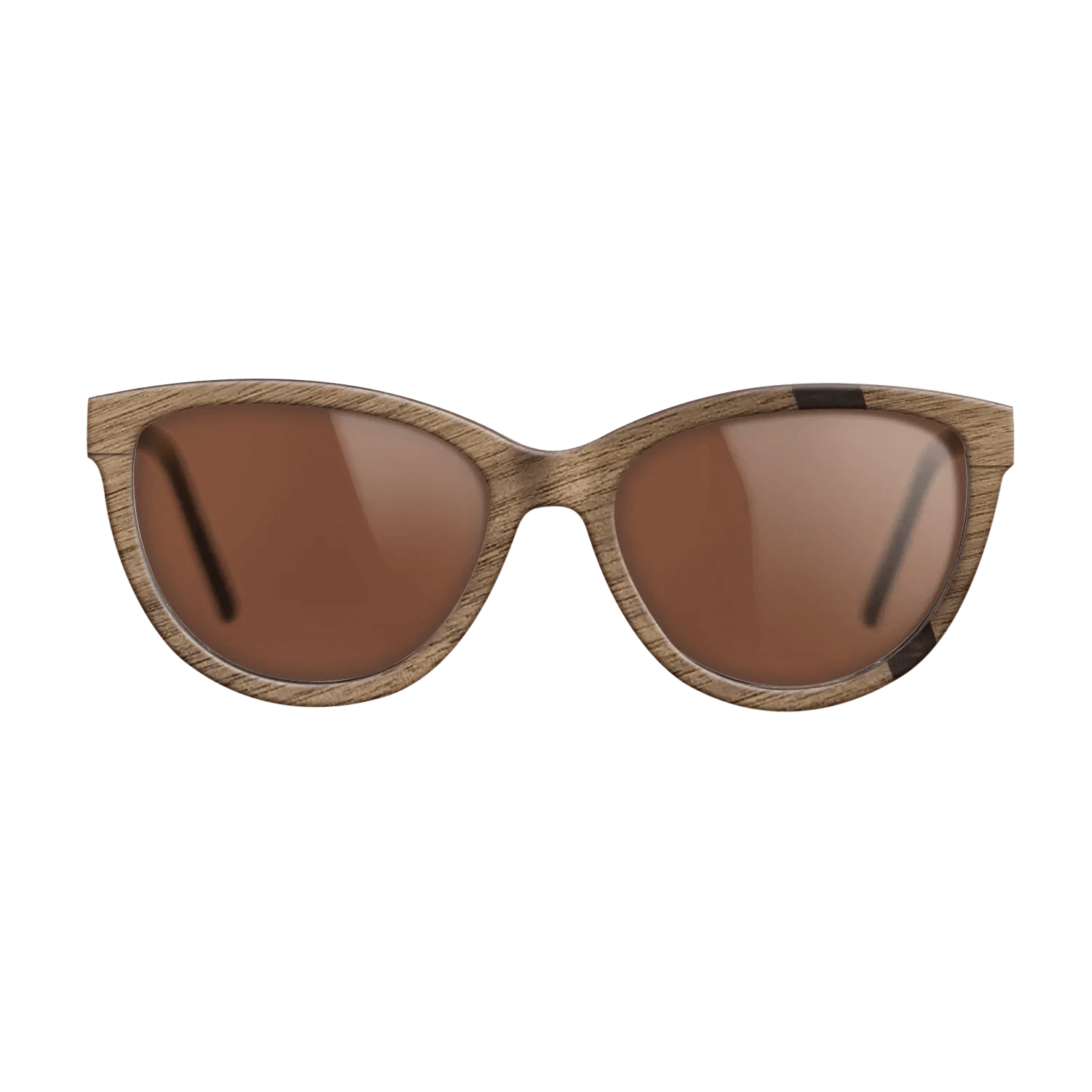 Wenge,Walnut: Straight Grain,Fumed Oak: Wedge - The Maiden - Cat - 1617 - SIRIS wood optic