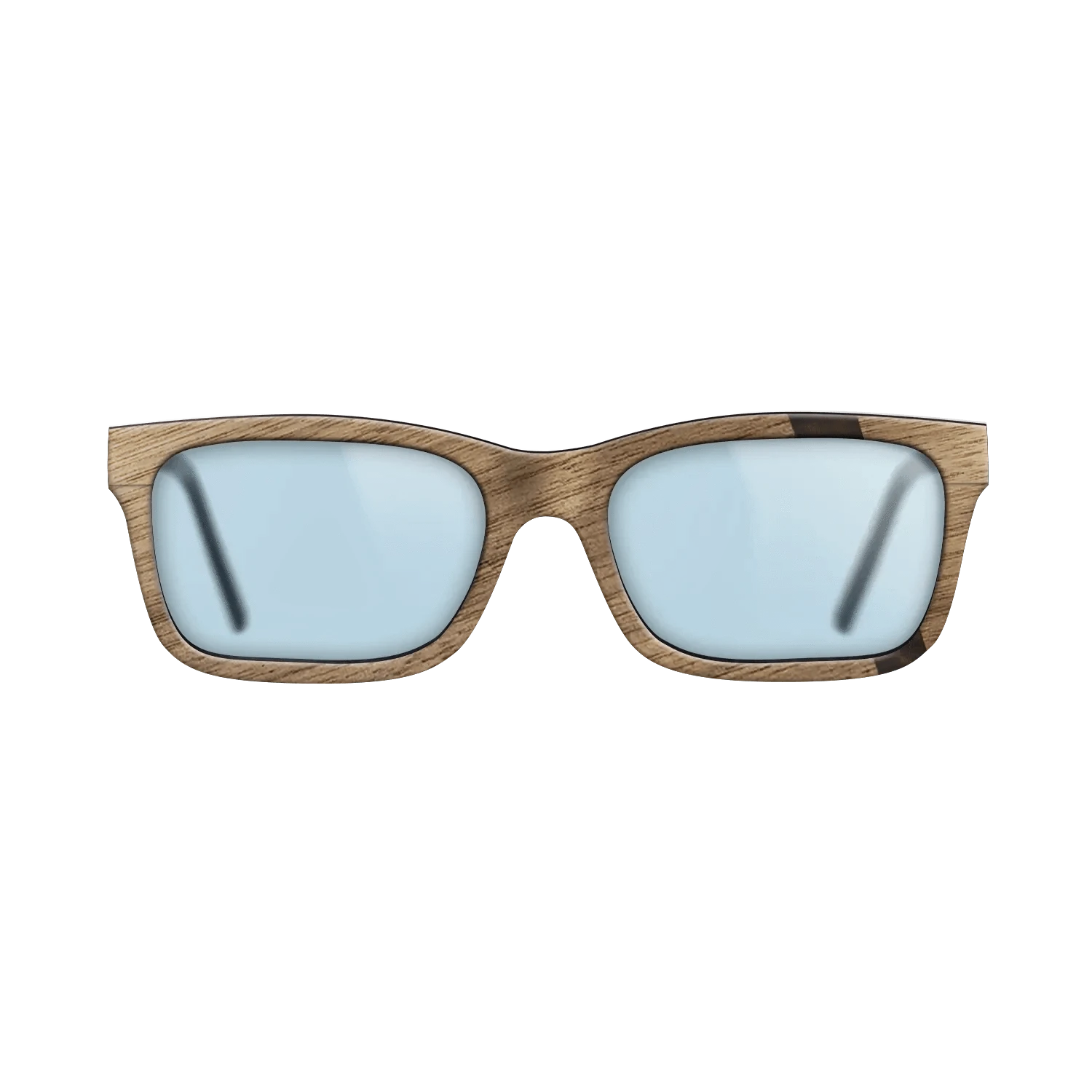 Wenge,Walnut: Straight Grain,Fumed Oak: Wedge - The Sage - Rectangle - 1617 - SIRIS wood optic