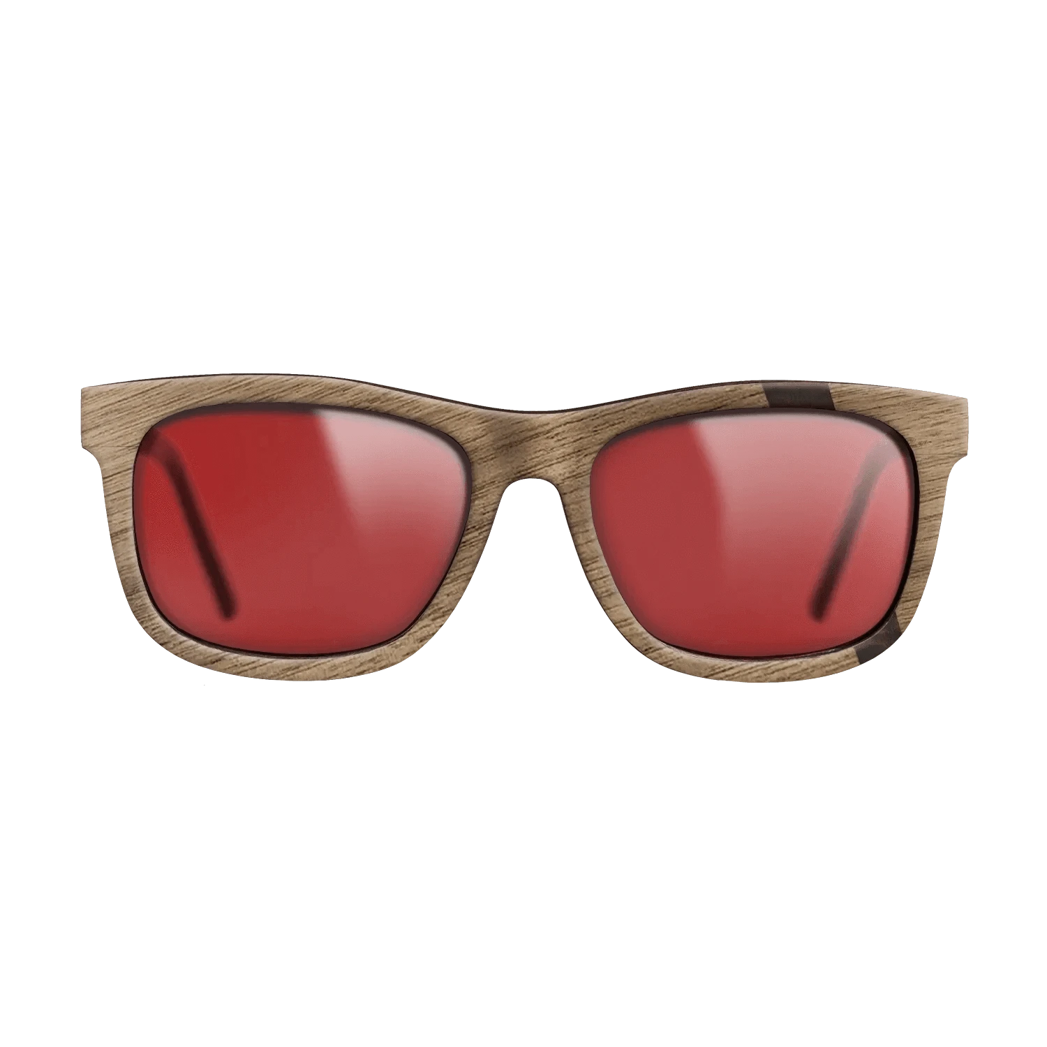 Wenge,Walnut: Straight Grain,Fumed Oak: Wedge - The Hero - Square - 1617 - SIRIS wood optic