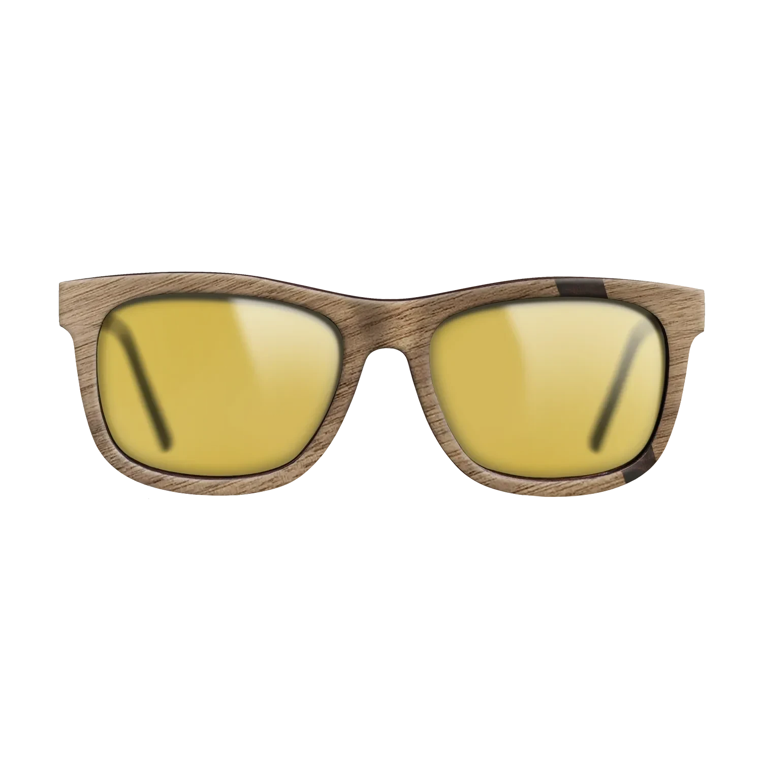 Wenge,Walnut: Straight Grain,Fumed Oak: Wedge - The Hero - Square - 1617 - SIRIS wood optic