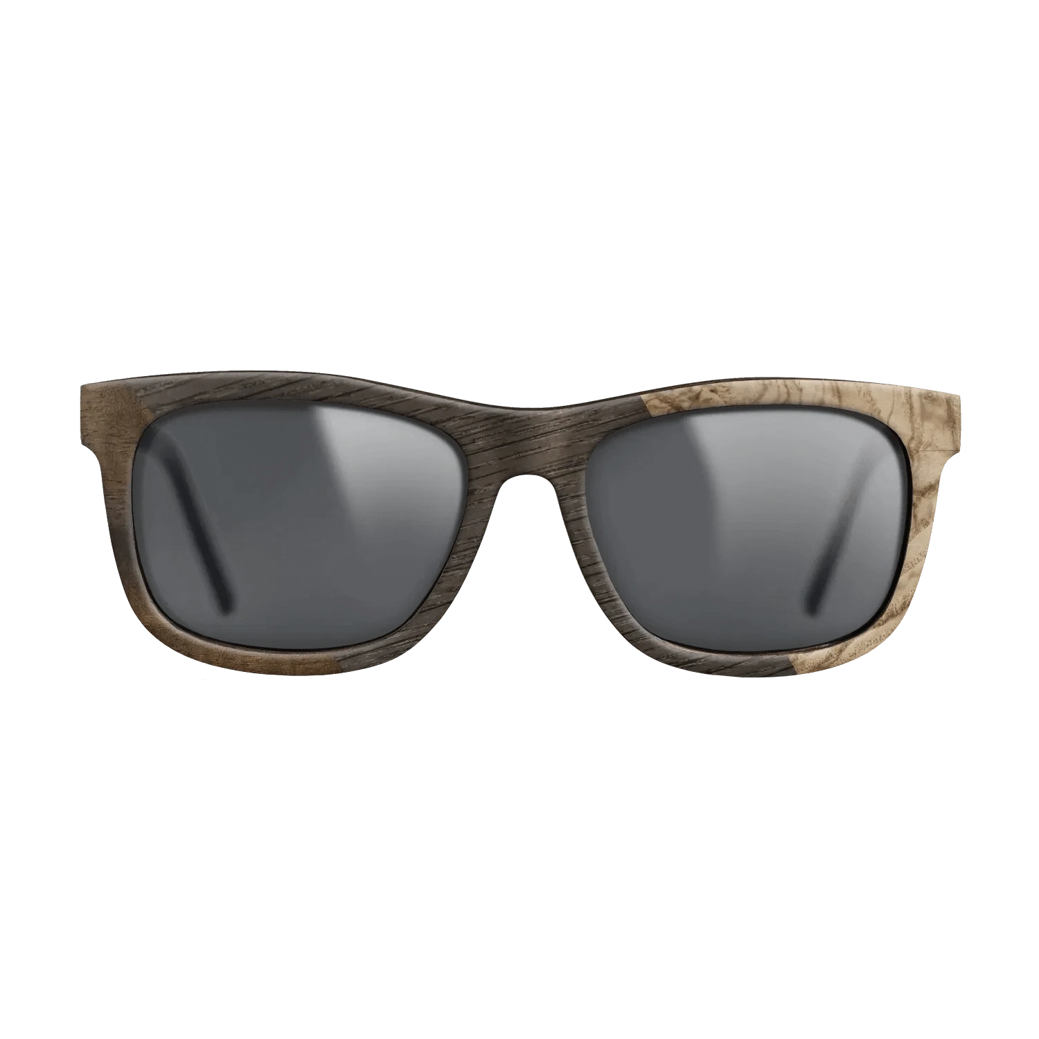 Koa,Fumed Oak,Olive Burl,Fumed Eucalyptus: Angle Cut - The Hero - Square - 1144 - SIRIS wood optic