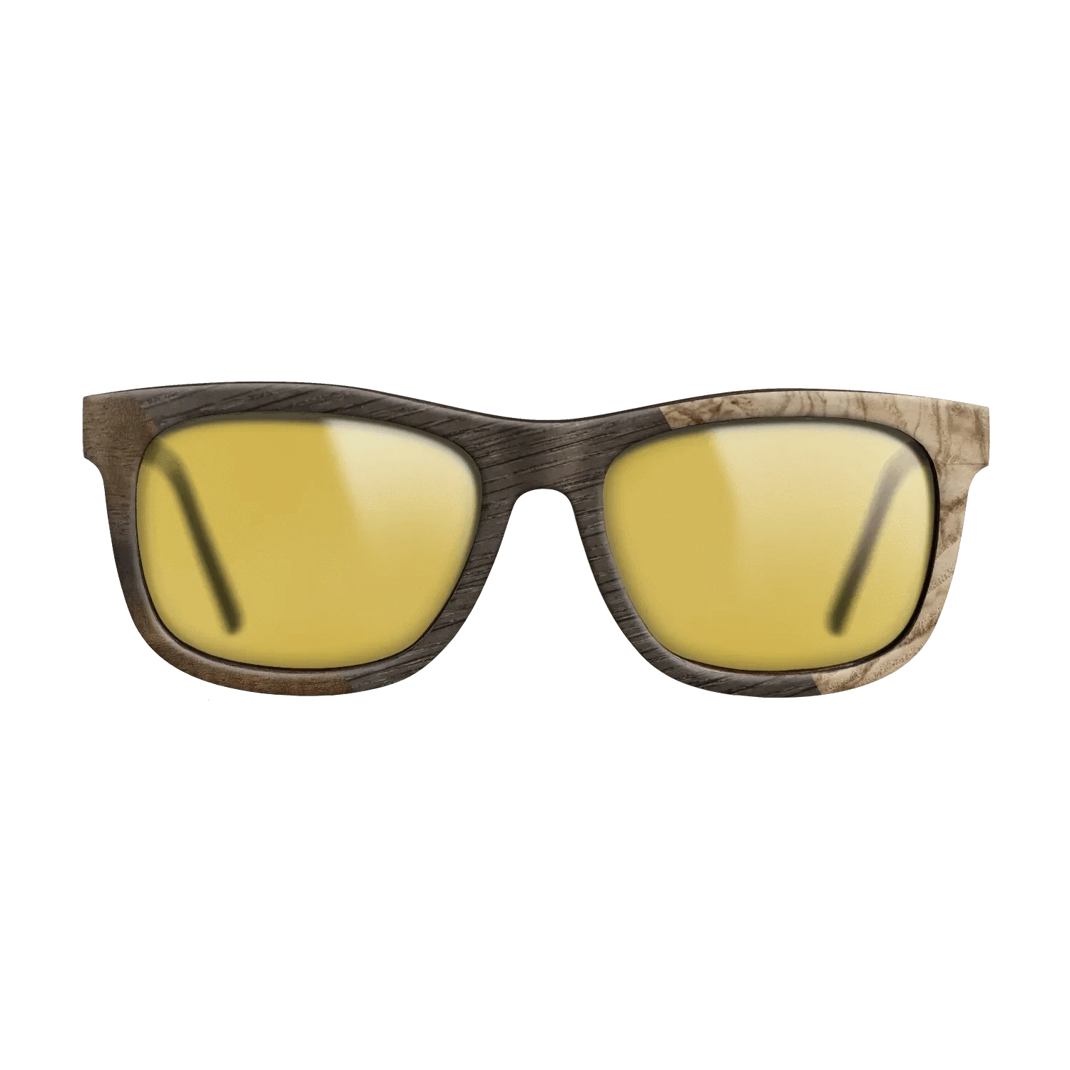 Koa,Fumed Oak,Olive Burl,Fumed Eucalyptus: Angle Cut - The Hero - Square - 1144 - SIRIS wood optic