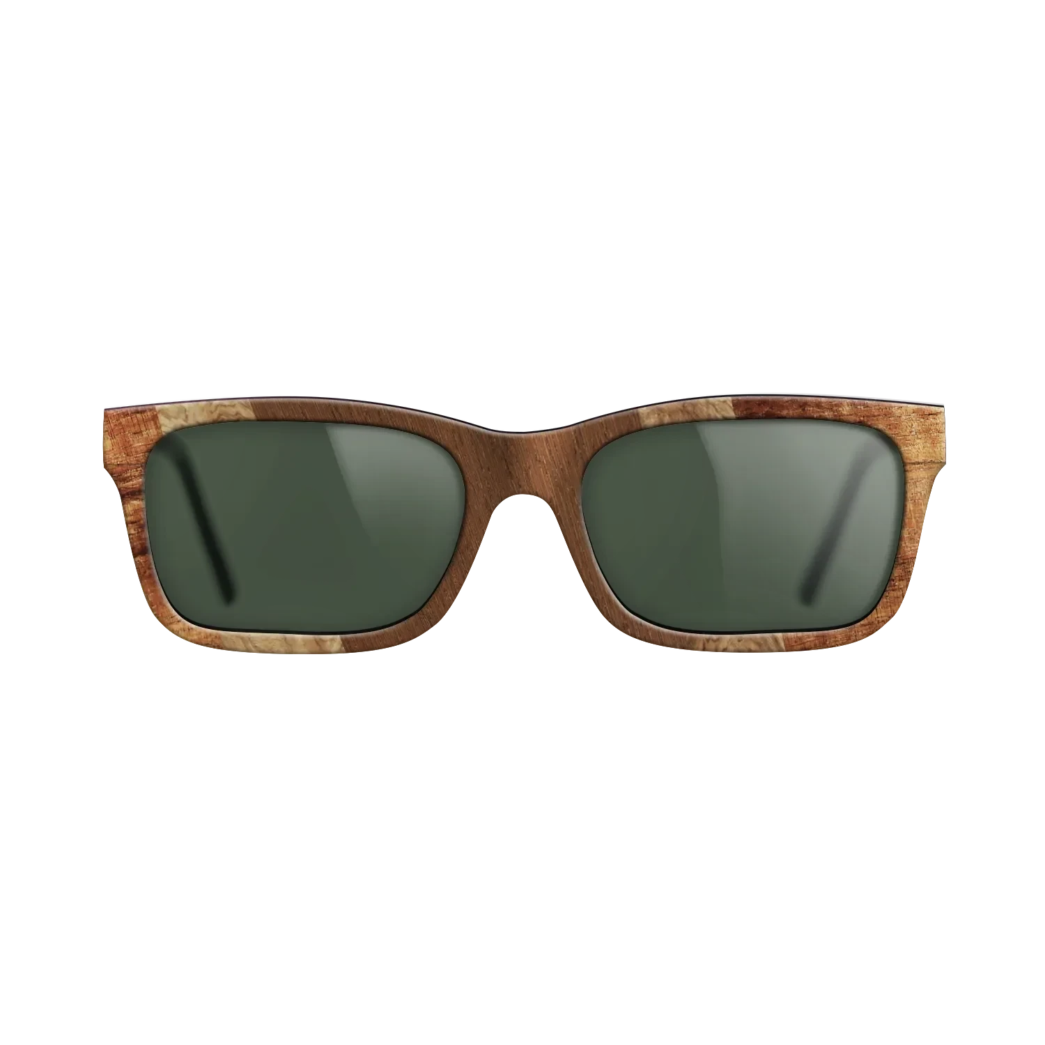 Santos Rosewood Dark,Koa,Walnut Burl,Wenge,Olive Burl: Angle Cut - The Sage - Rectangle - 1024 - SIRIS wood optic