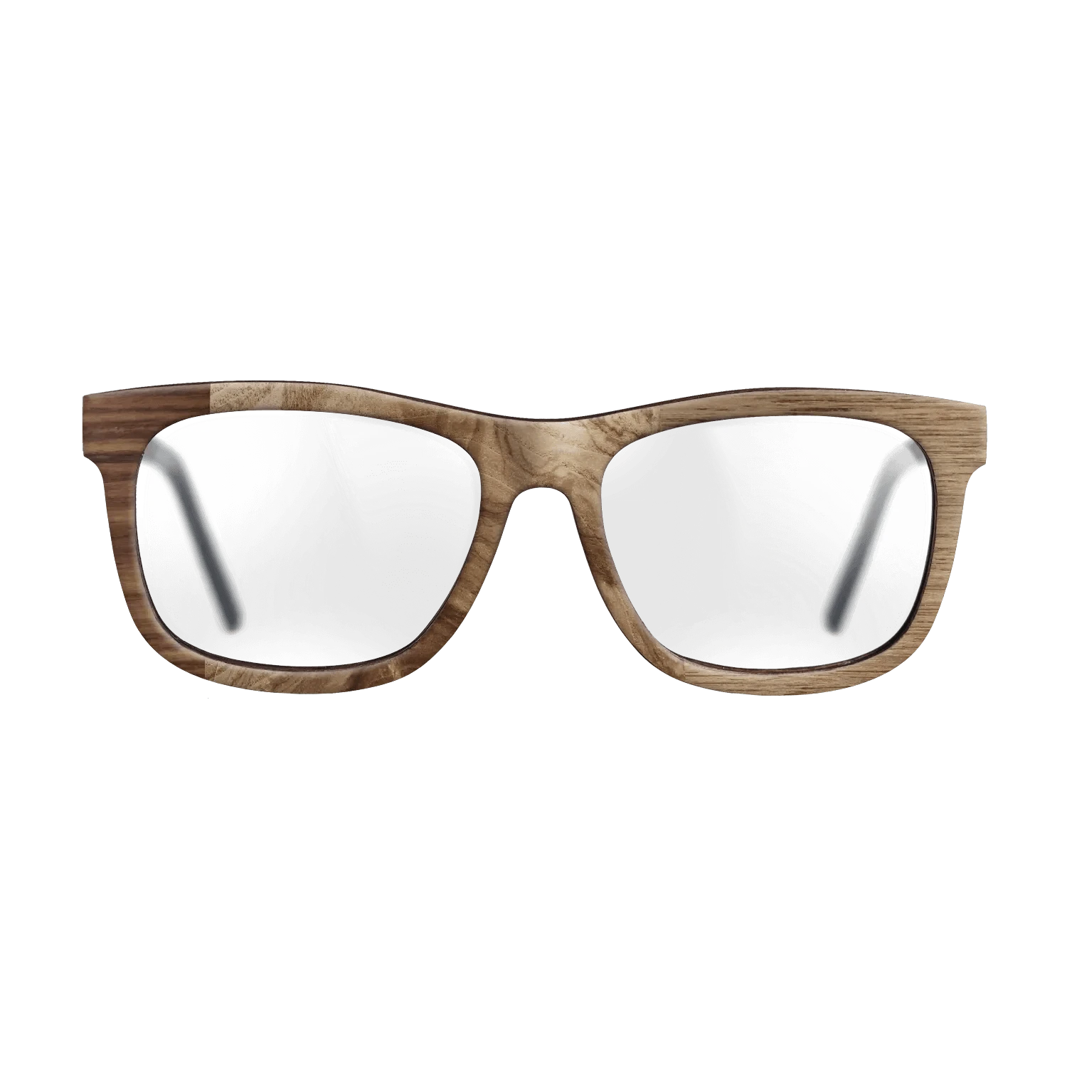 Walnut Claro Light,Olive Burl,Santos Rosewood Dark,Walnut: Straight Grain: Patch - The Hero - Square - 1876 - SIRIS wood optic