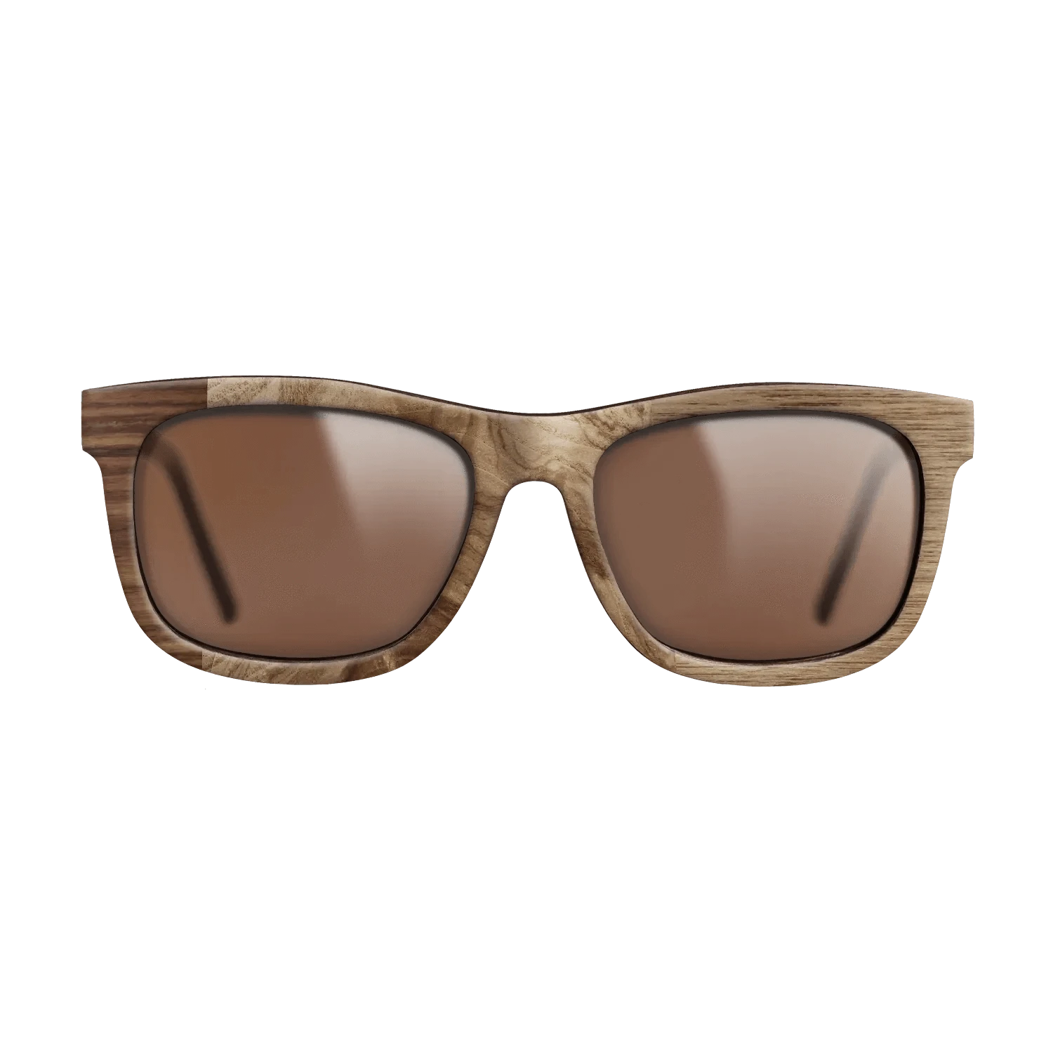 Walnut Claro Light,Olive Burl,Santos Rosewood Dark,Walnut: Straight Grain: Patch - The Hero - Square - 1876 - SIRIS wood optic