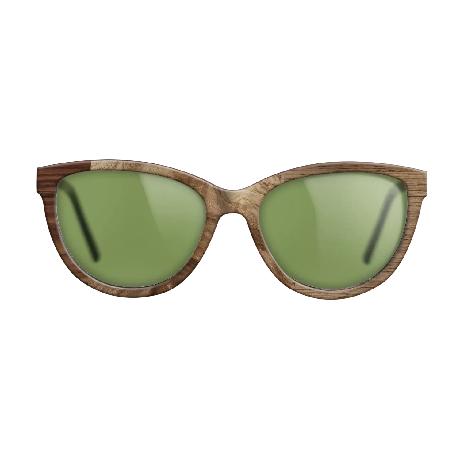 Walnut Claro Light,Olive Burl,Santos Rosewood Dark,Walnut: Straight Grain: Patch - The Maiden - Cat - 1876 - SIRIS wood optic