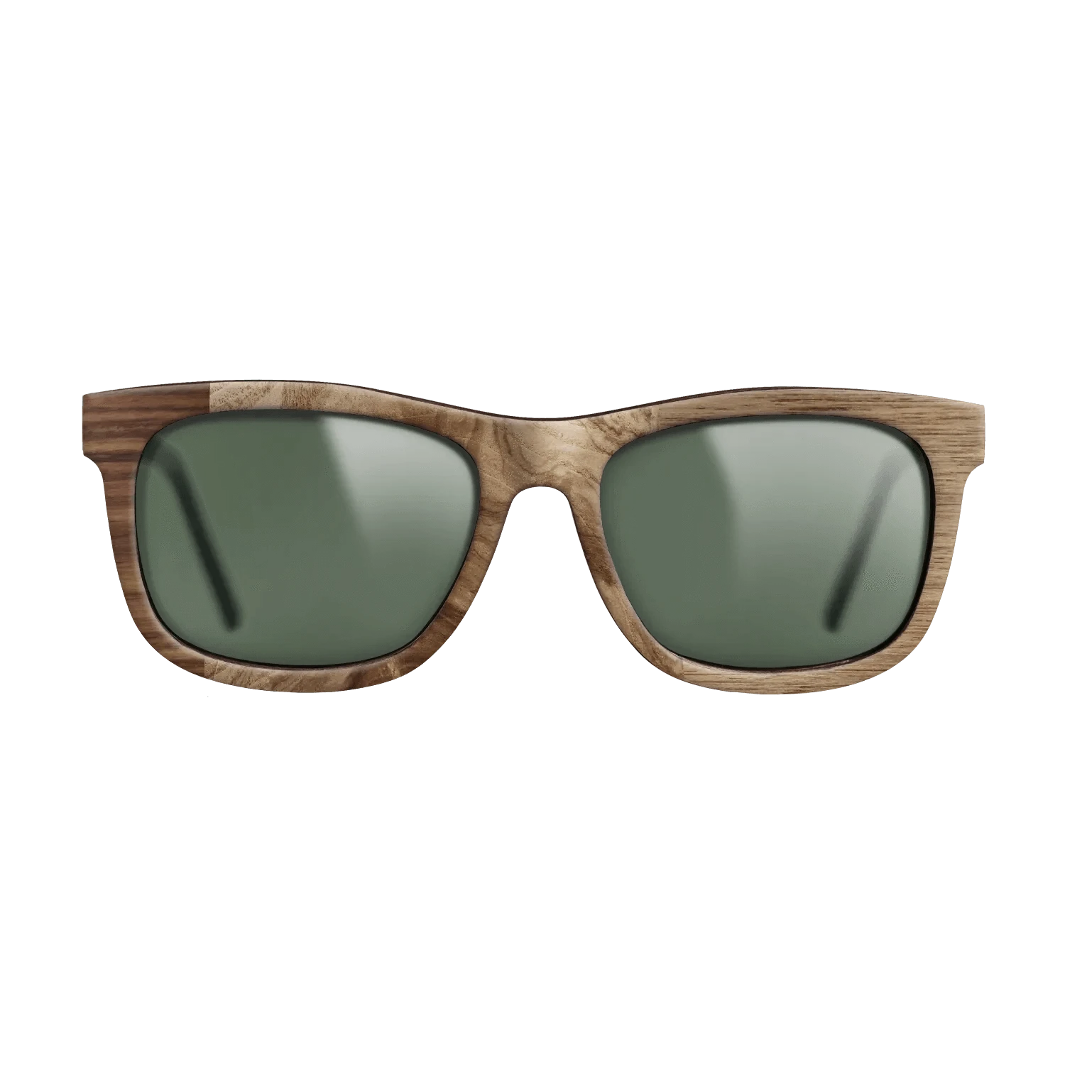 Walnut Claro Light,Olive Burl,Santos Rosewood Dark,Walnut: Straight Grain: Patch - The Hero - Square - 1876 - SIRIS wood optic