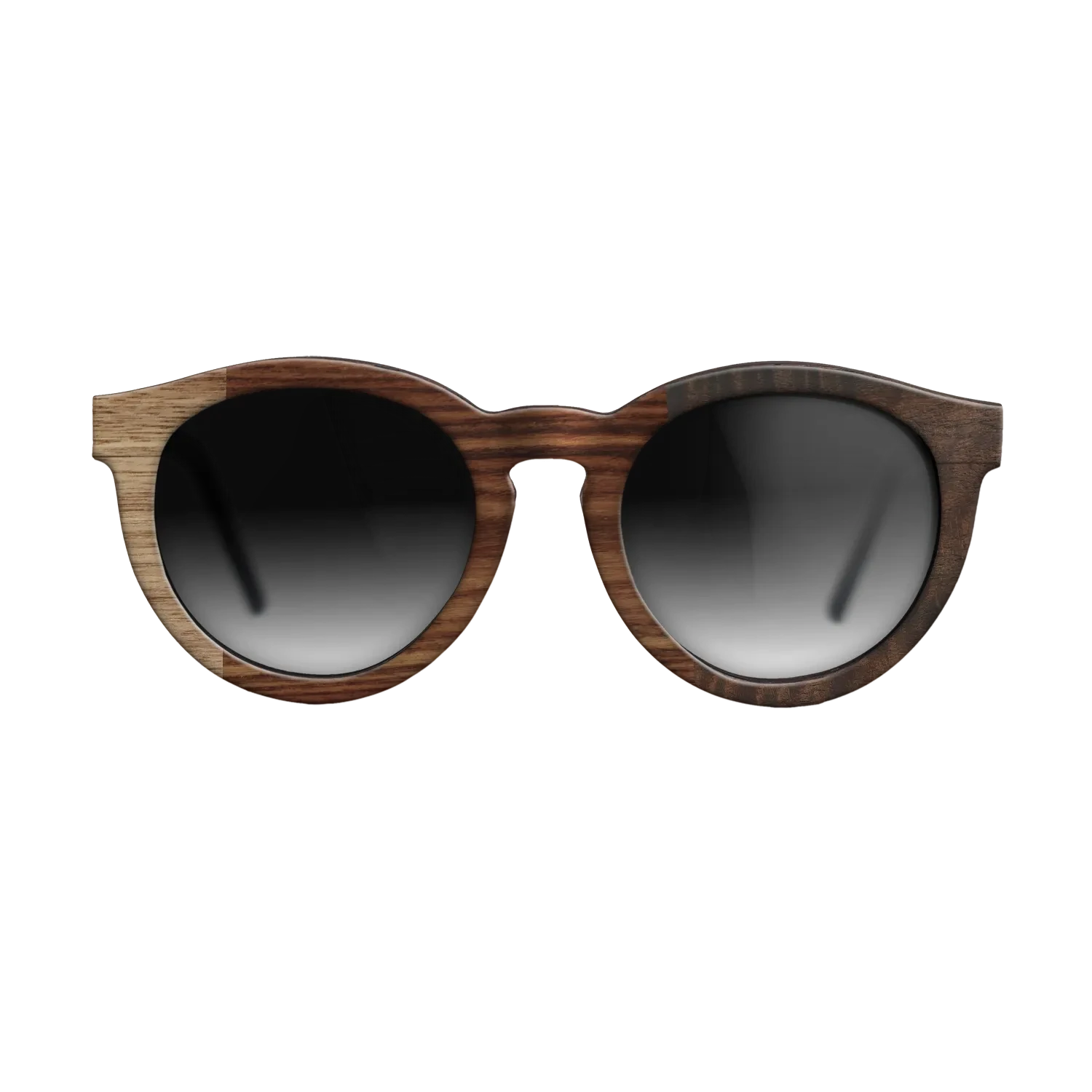 Olive Burl,Walnut: Straight Grain,Fumed Eucalyptus,Walnut Claro Dark: Patch - The Rebel - Round - 1801 - SIRIS wood optic