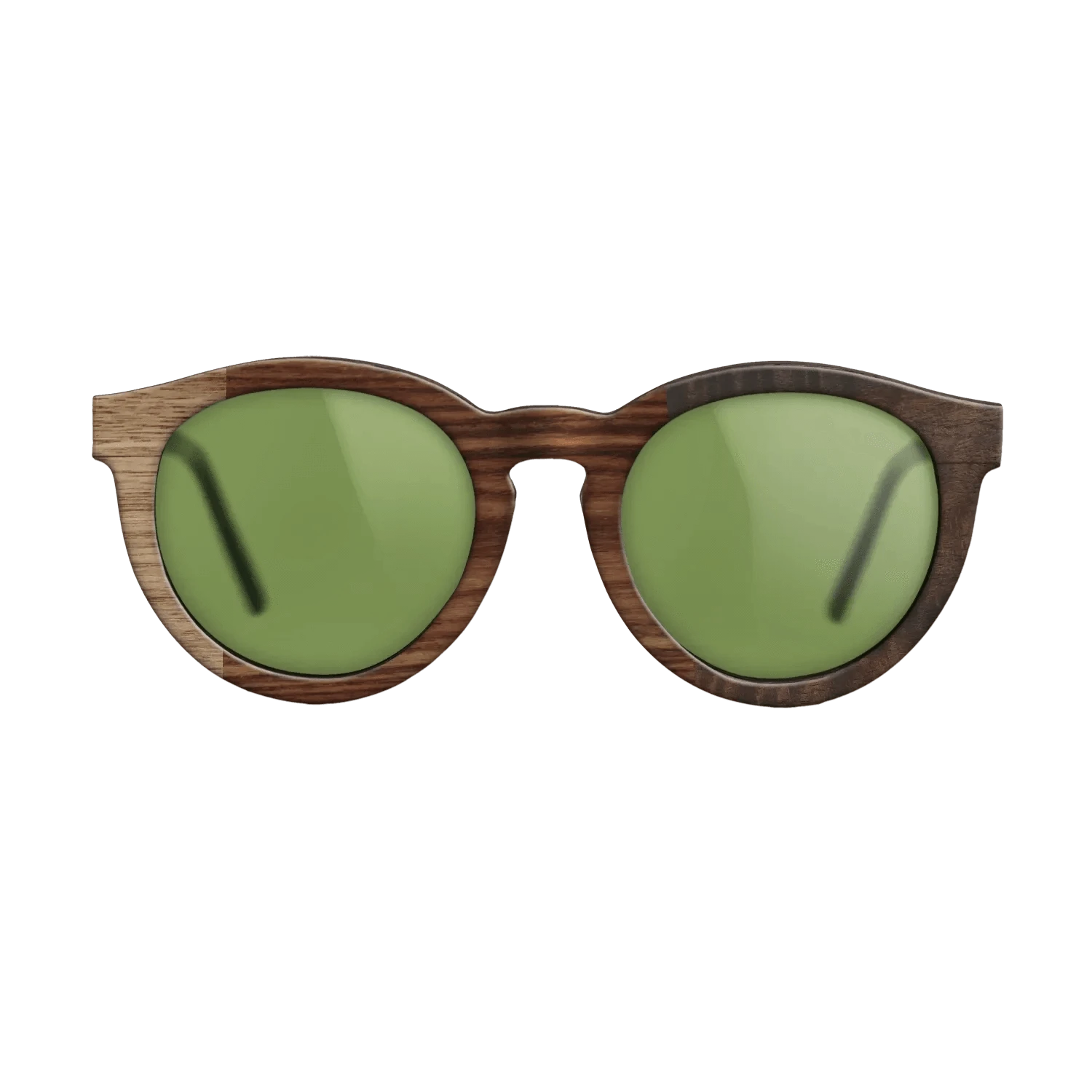 Olive Burl,Walnut: Straight Grain,Fumed Eucalyptus,Walnut Claro Dark: Patch - The Rebel - Round - 1801 - SIRIS wood optic