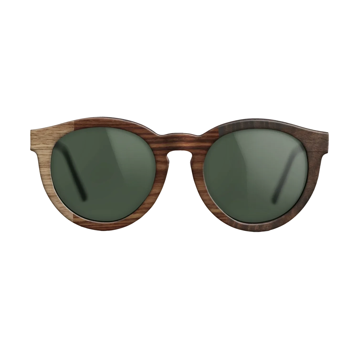 Olive Burl,Walnut: Straight Grain,Fumed Eucalyptus,Walnut Claro Dark: Patch - The Rebel - Round - 1801 - SIRIS wood optic