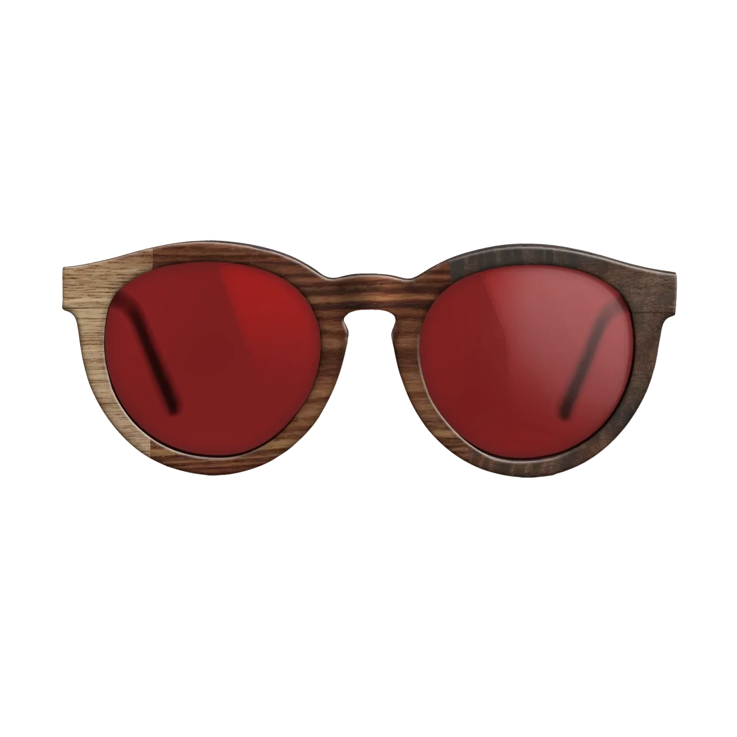 Olive Burl,Walnut: Straight Grain,Fumed Eucalyptus,Walnut Claro Dark: Patch - The Rebel - Round - 1801 - SIRIS wood optic