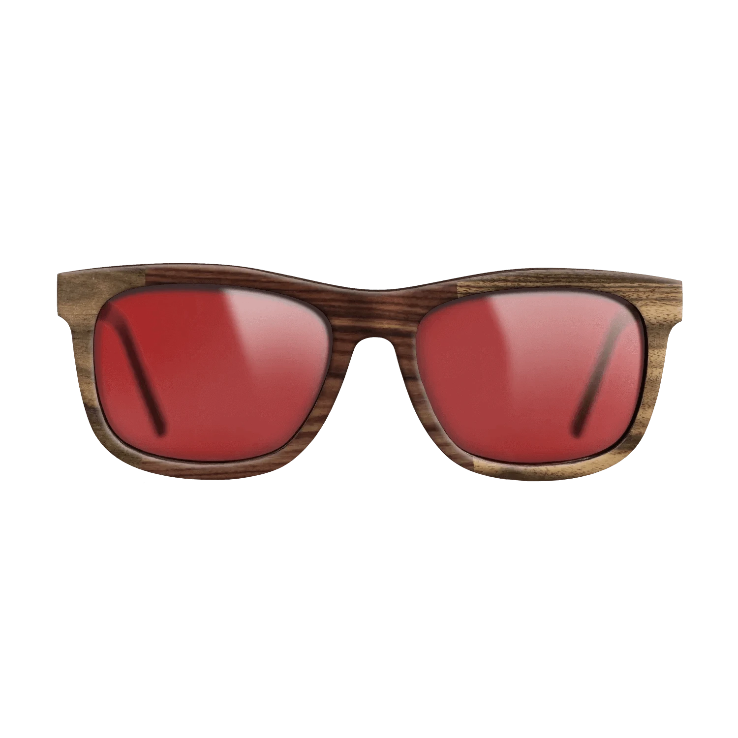 Koa,Santos Rosewood Dark,Louro Preto,Ziricote Light Quartered,Poplar Dyed: Red: Patch - The Hero - Square - 833 - SIRIS wood optic