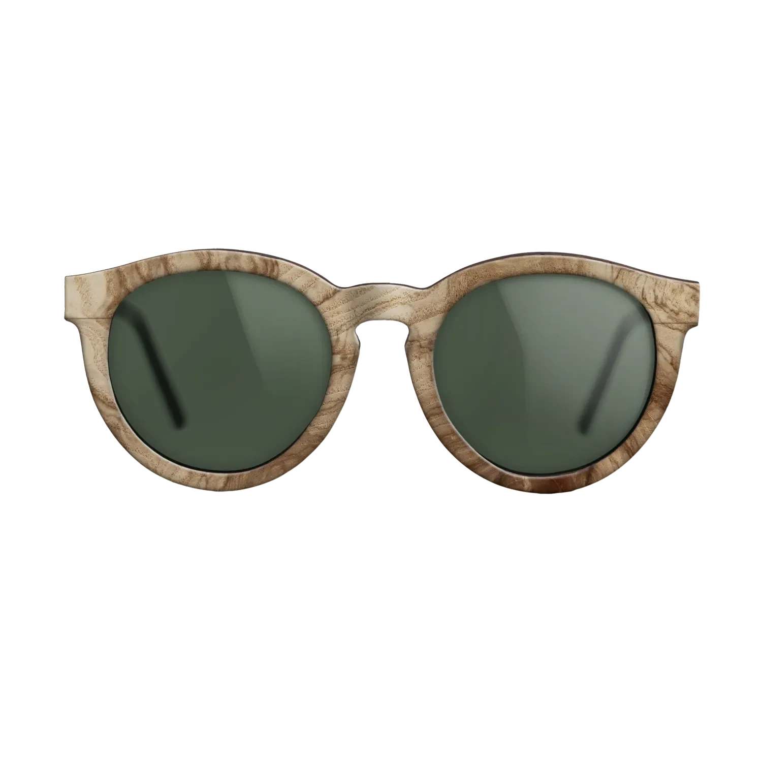 Olive Burl,Santos Rosewood Light,Santos Rosewood Dark: Tricut - The Rebel - Round - 704 - SIRIS wood optic