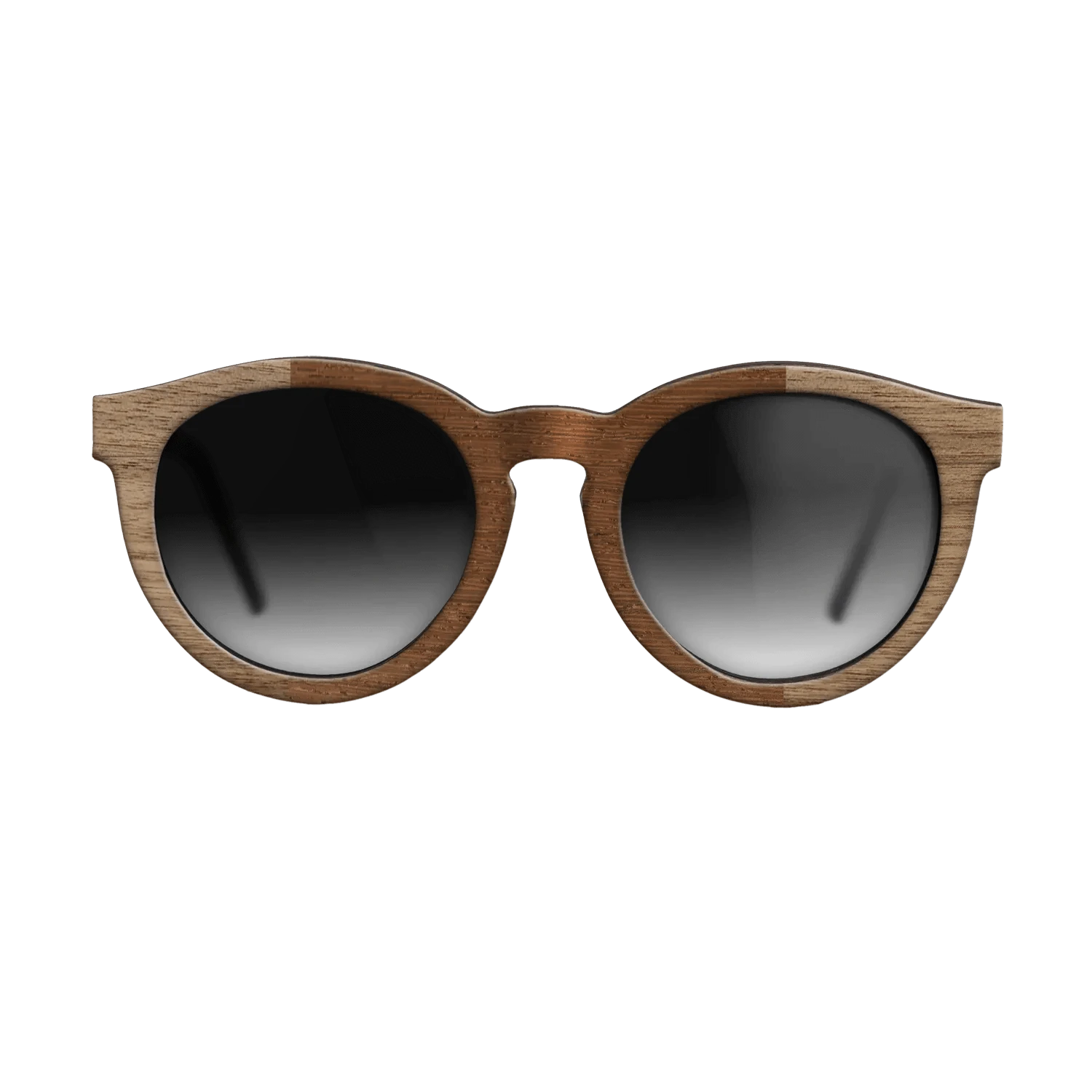 Walnut: Straight Grain,Wenge,Fumed Oak,Bocote: Patch - The Rebel - Round - 1167 - SIRIS wood optic
