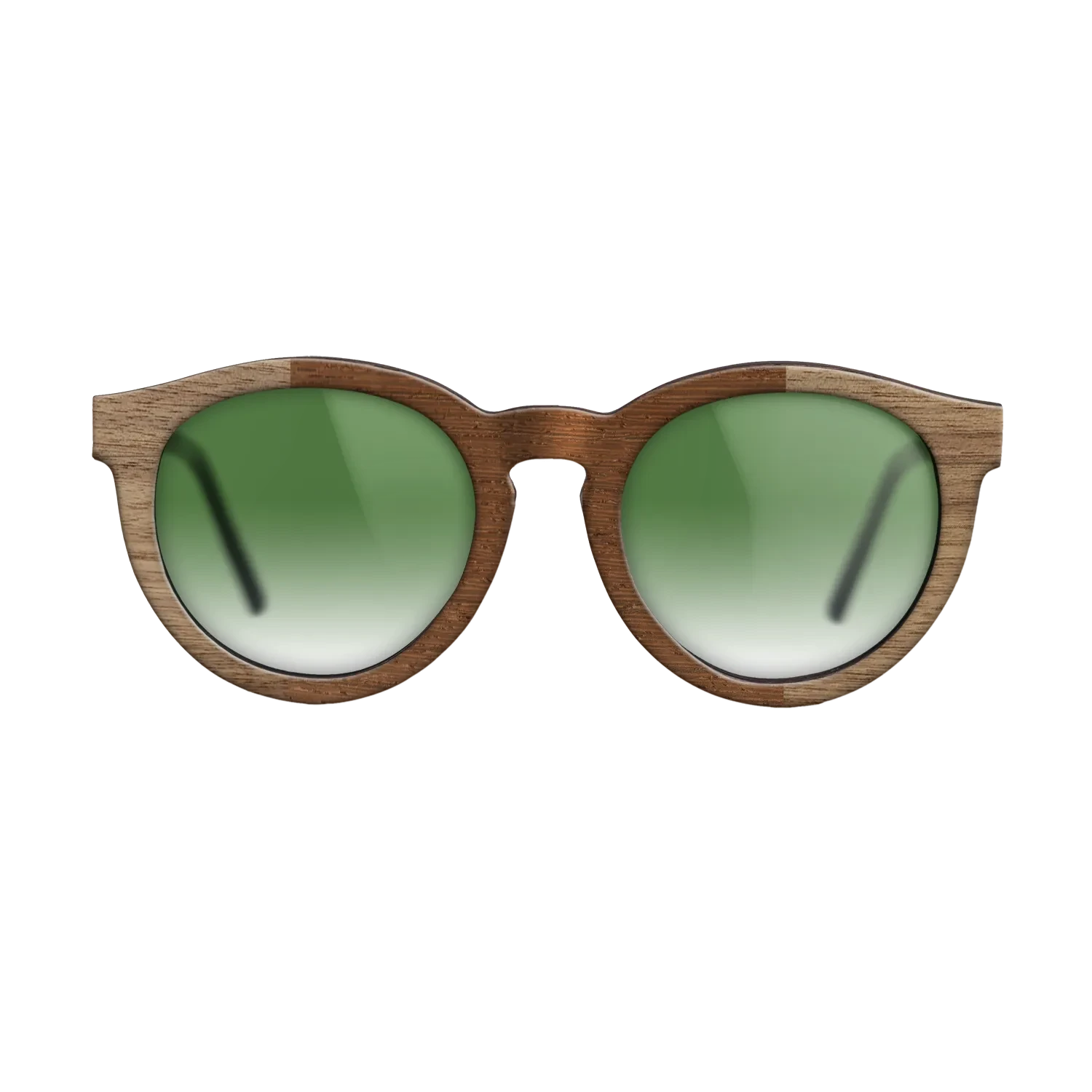 Walnut: Straight Grain,Wenge,Fumed Oak,Bocote: Patch - The Rebel - Round - 1167 - SIRIS wood optic