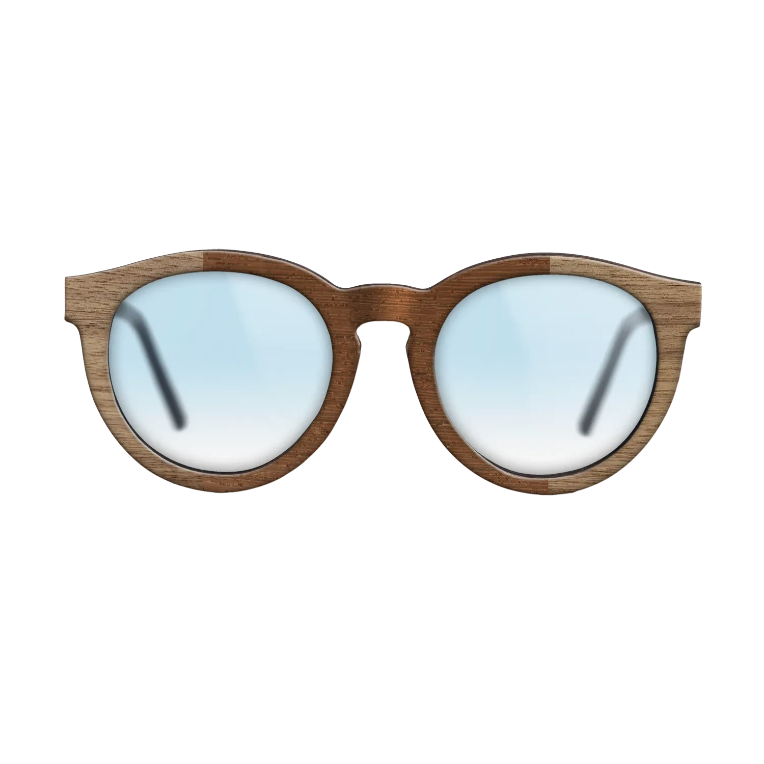 Walnut: Straight Grain,Wenge,Fumed Oak,Bocote: Patch - The Rebel - Round - 1167 - SIRIS wood optic