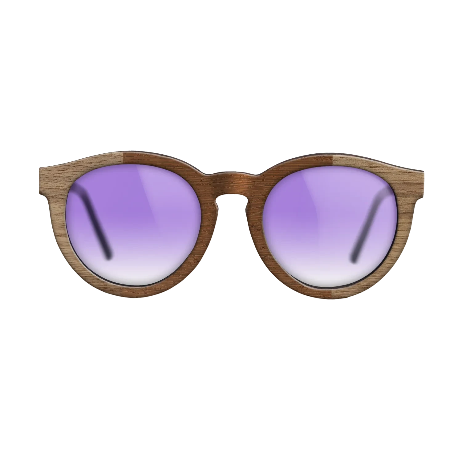 Walnut: Straight Grain,Wenge,Fumed Oak,Bocote: Patch - The Rebel - Round - 1167 - SIRIS wood optic