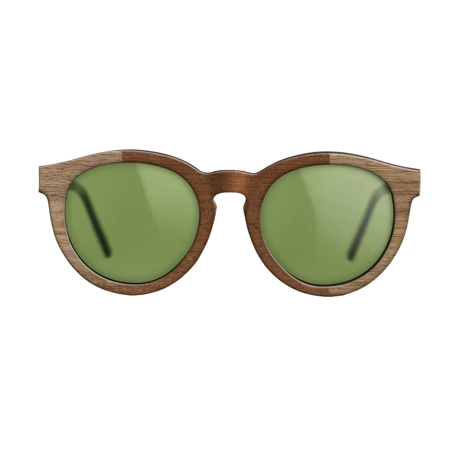 Walnut: Straight Grain,Wenge,Fumed Oak,Bocote: Patch - The Rebel - Round - 1167 - SIRIS wood optic