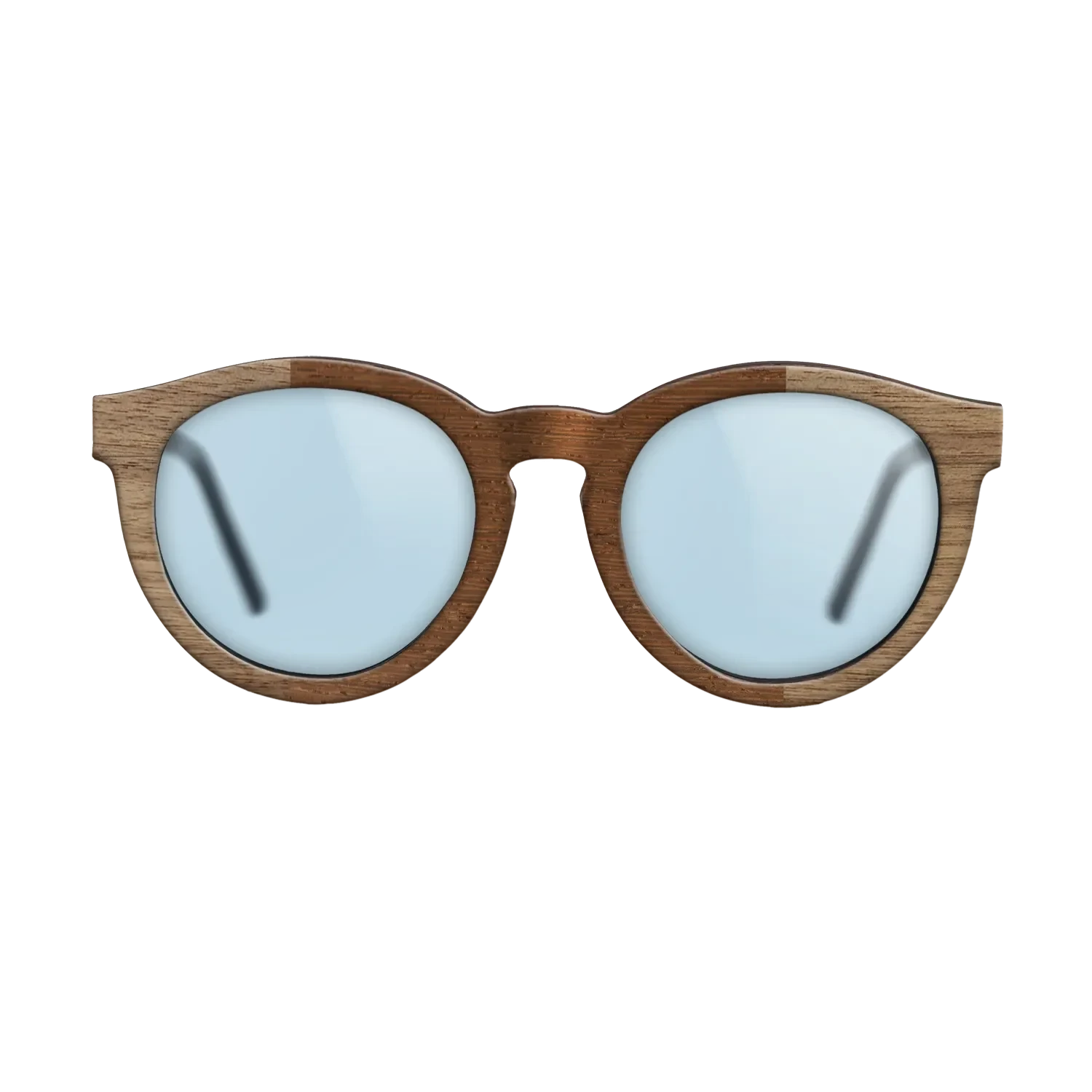 Walnut: Straight Grain,Wenge,Fumed Oak,Bocote: Patch - The Rebel - Round - 1167 - SIRIS wood optic