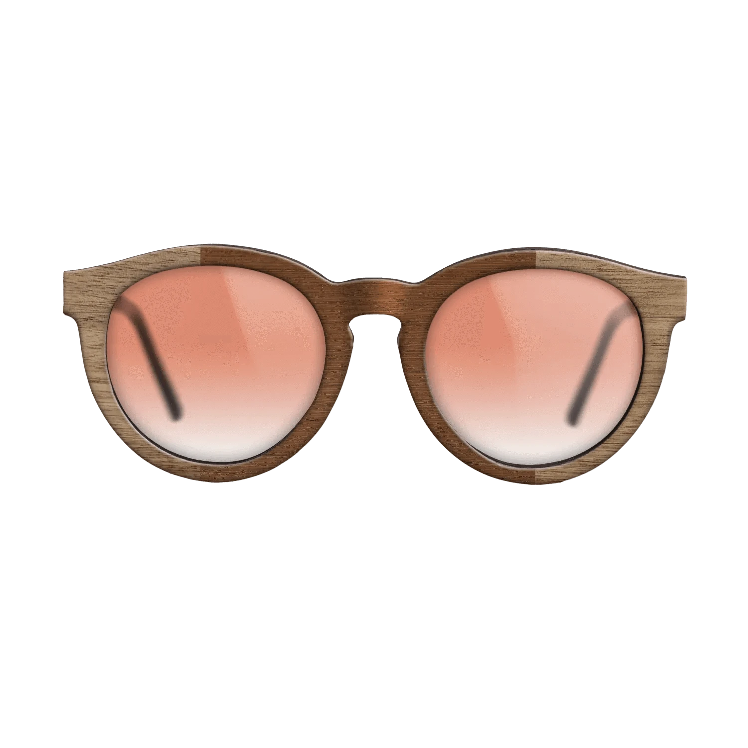 Olive Burl,Wenge,Santos Rosewood Light: Patch - The Rebel - Round - 1439 - SIRIS wood optic