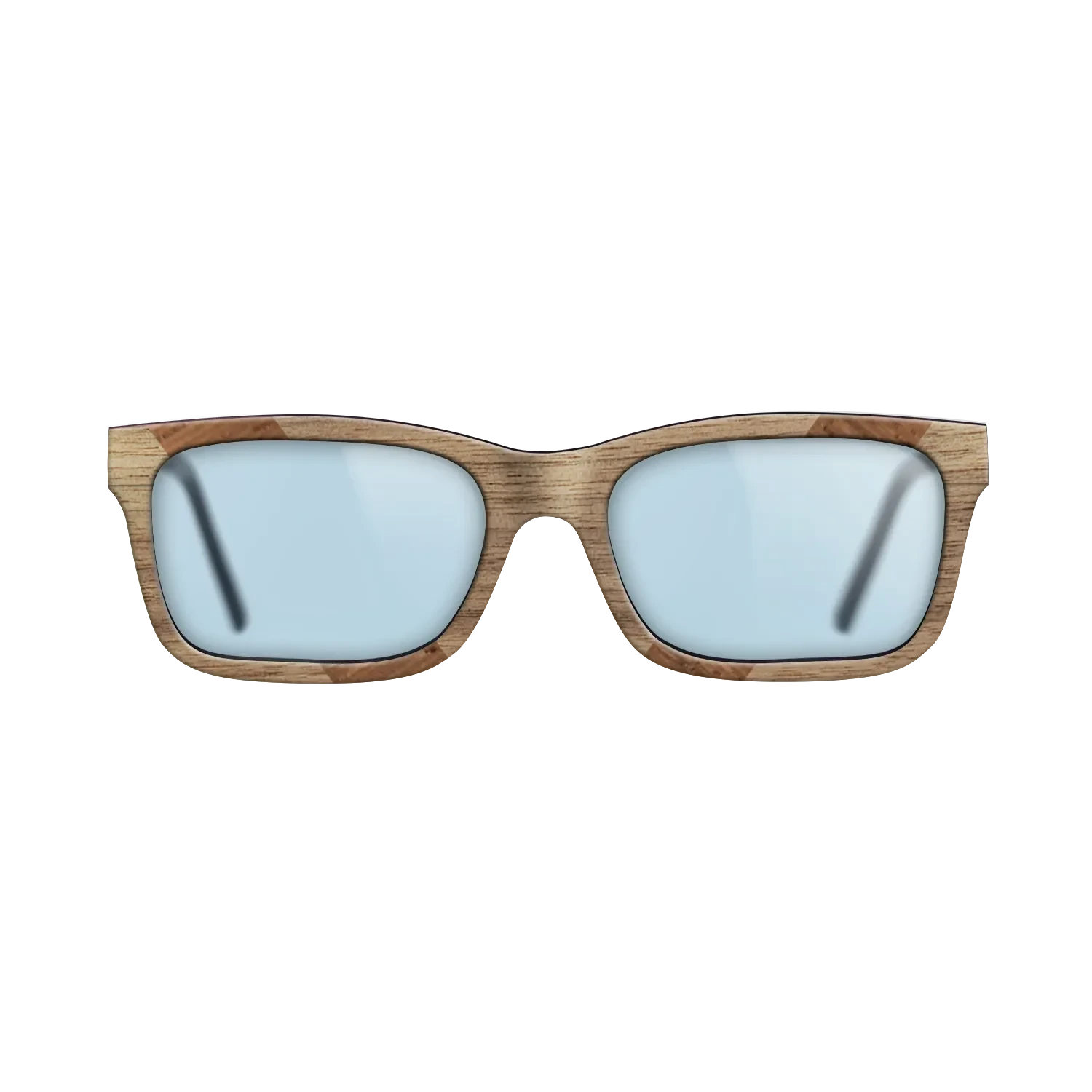 Walnut Claro Light,Walnut: Straight Grain,Louro Preto: Recursive - The Sage - Rectangle - 906 - SIRIS wood optic