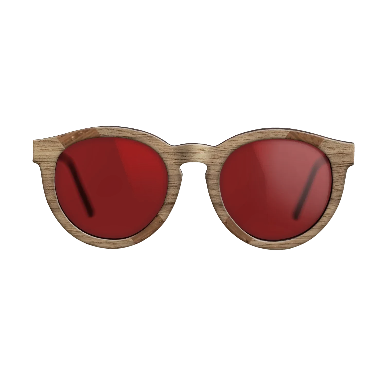 Walnut Claro Light,Walnut: Straight Grain,Louro Preto: Recursive - The Rebel - Round - 906 - SIRIS wood optic