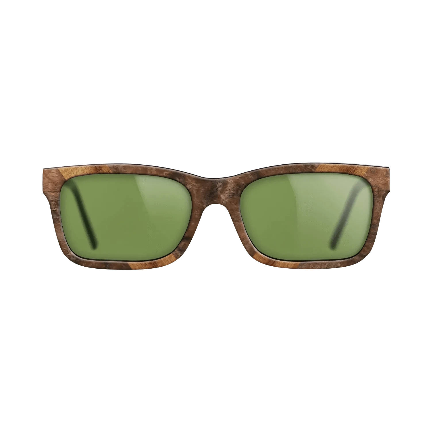 Walnut Burl,Santos Rosewood Light,Koa: Recursive - The Sage - Rectangle - 998 - SIRIS wood optic