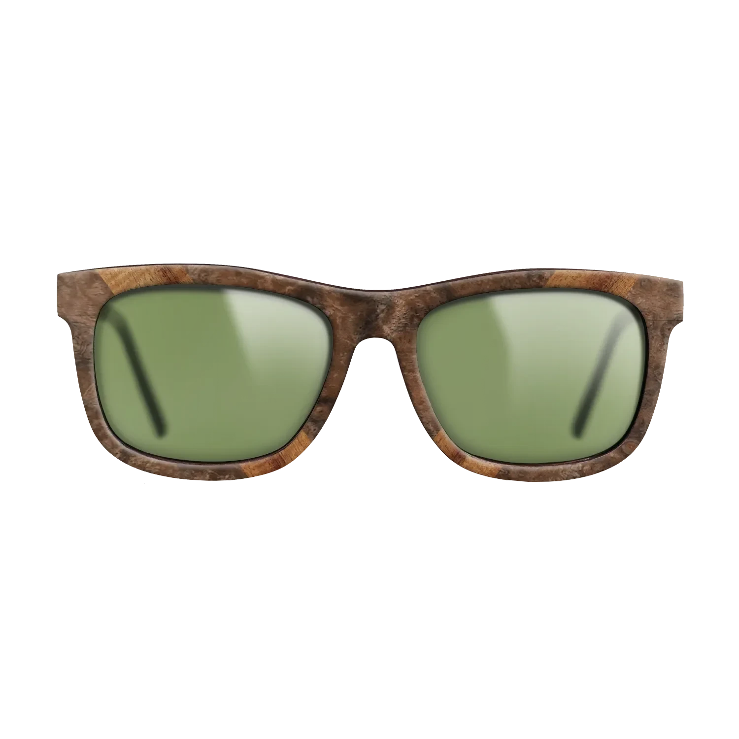 Walnut Burl,Santos Rosewood Light,Koa: Recursive - The Hero - Square - 998 - SIRIS wood optic