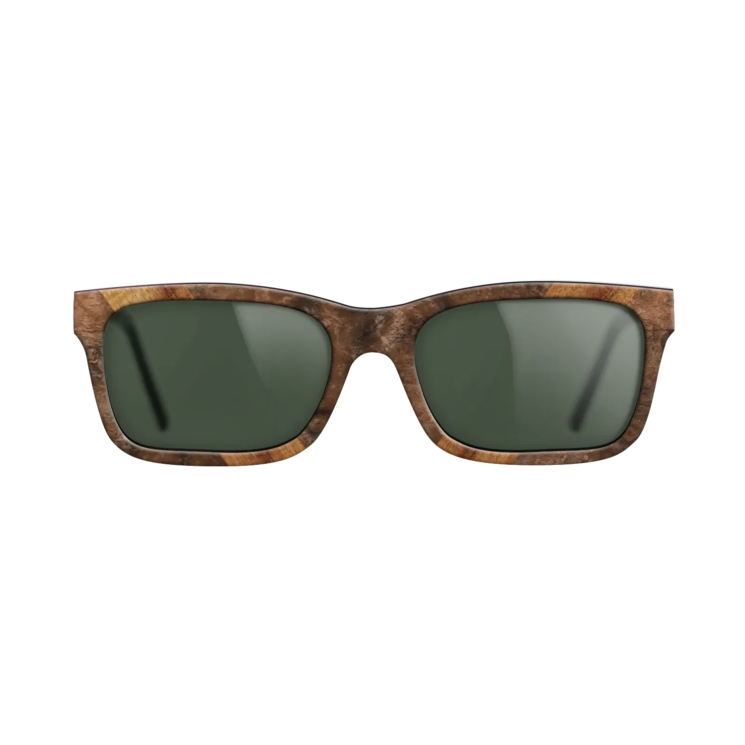 Walnut Burl,Santos Rosewood Light,Koa: Recursive - The Sage - Rectangle - 998 - SIRIS wood optic