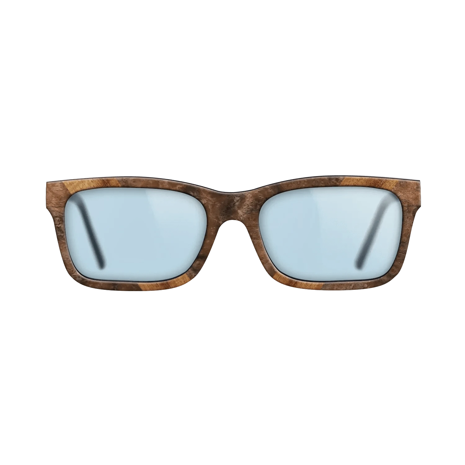 Walnut Burl,Santos Rosewood Light,Koa: Recursive - The Sage - Rectangle - 998 - SIRIS wood optic