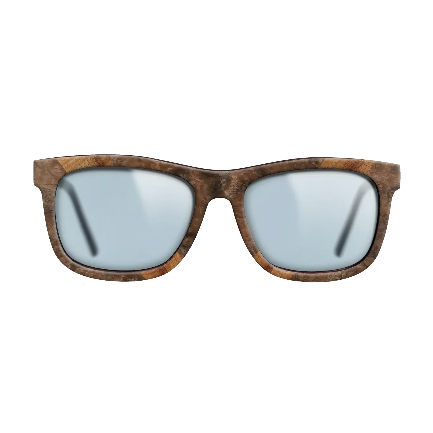 Walnut Burl,Santos Rosewood Light,Koa: Recursive - The Hero - Square - 998 - SIRIS wood optic