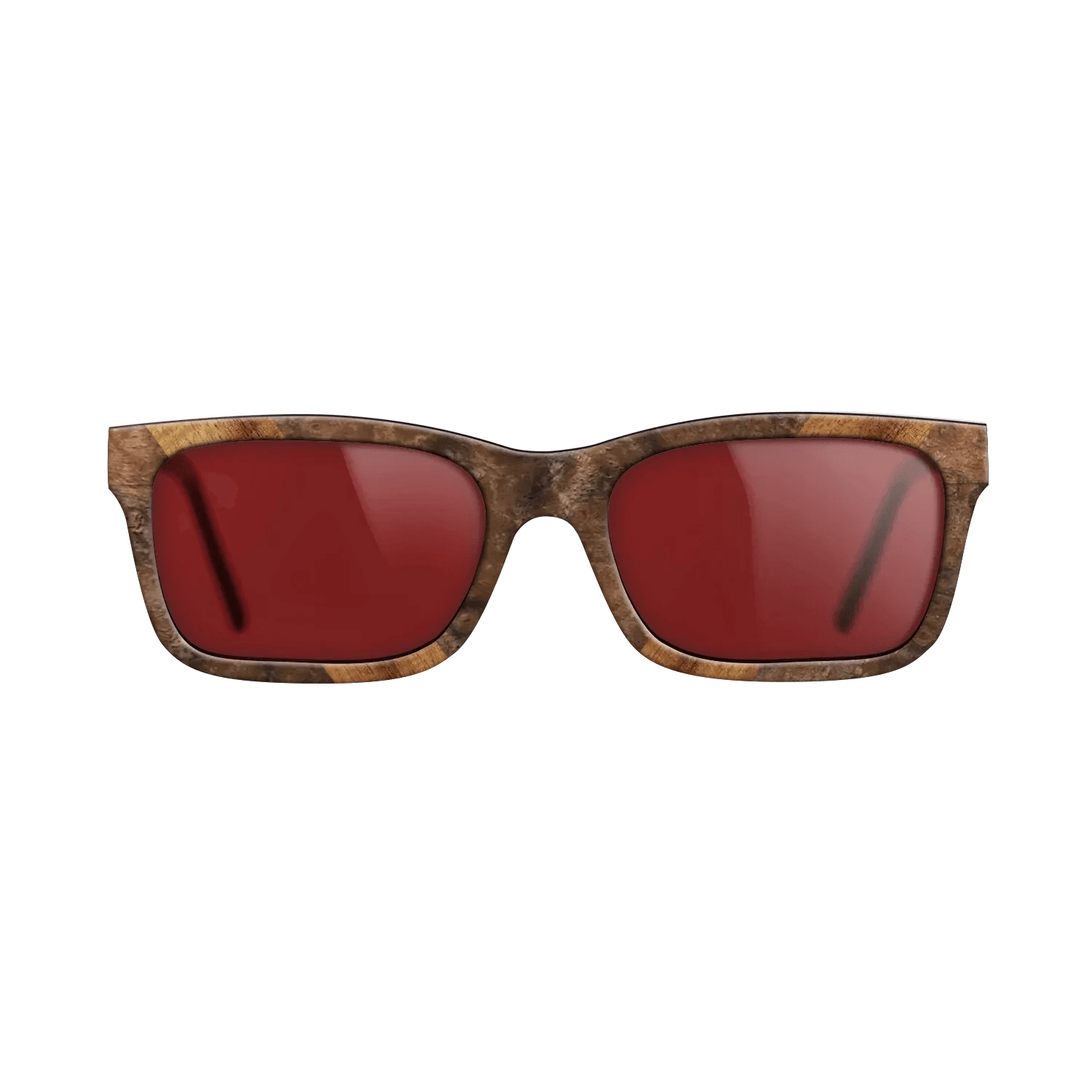 Walnut Burl,Santos Rosewood Light,Koa: Recursive - The Sage - Rectangle - 998 - SIRIS wood optic