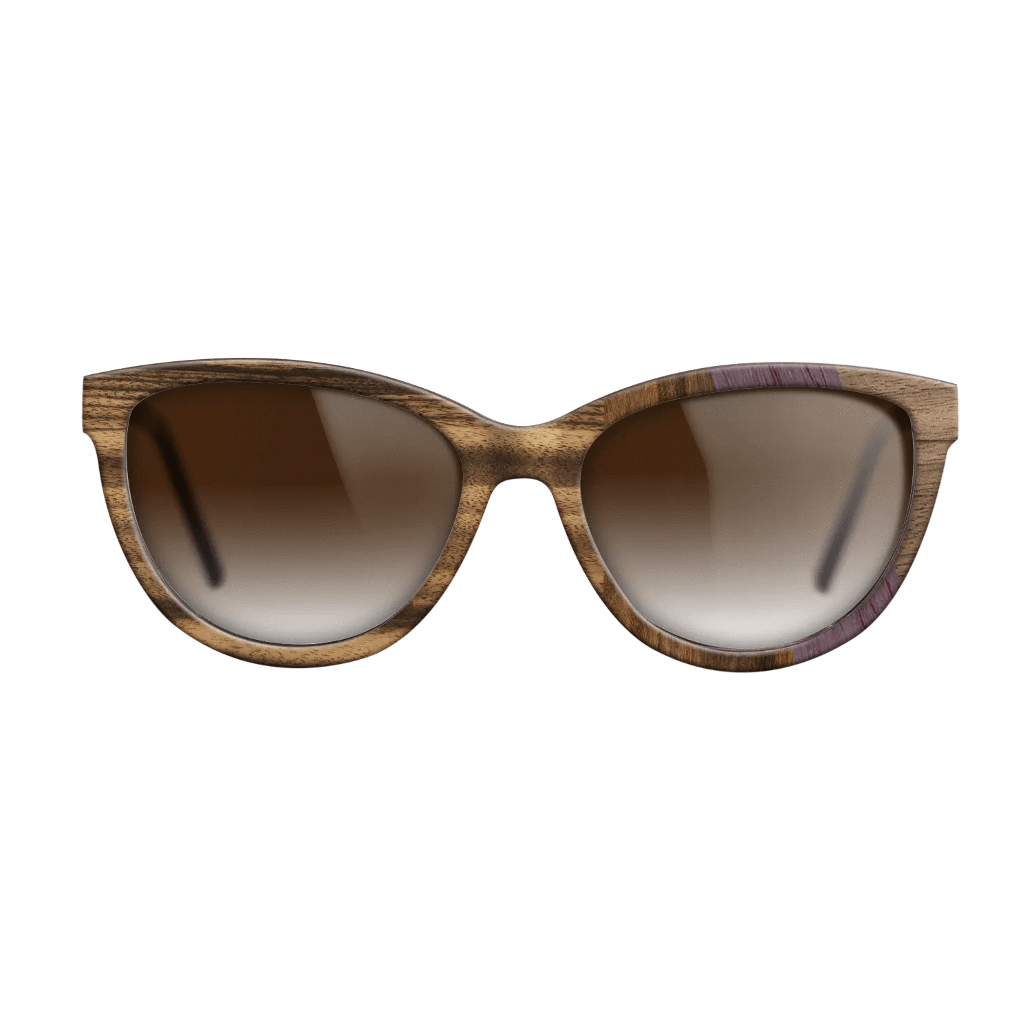 Santos Rosewood Dark,Louro Preto,Purpleheart,Fumed Eucalyptus,Walnut: Straight Grain,Kingwood: Angle Cut - The Maiden - Cat - 1489 - SIRIS wood optic