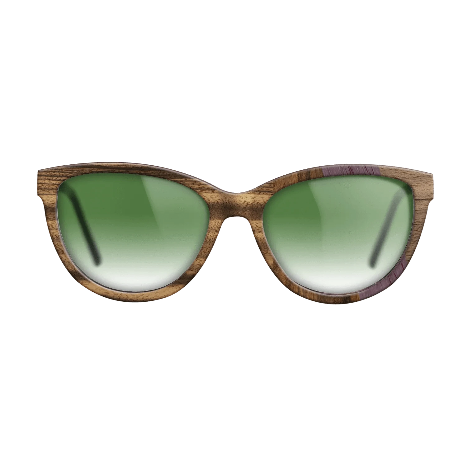 Santos Rosewood Dark,Louro Preto,Purpleheart,Fumed Eucalyptus,Walnut: Straight Grain,Kingwood: Angle Cut - The Maiden - Cat - 1489 - SIRIS wood optic