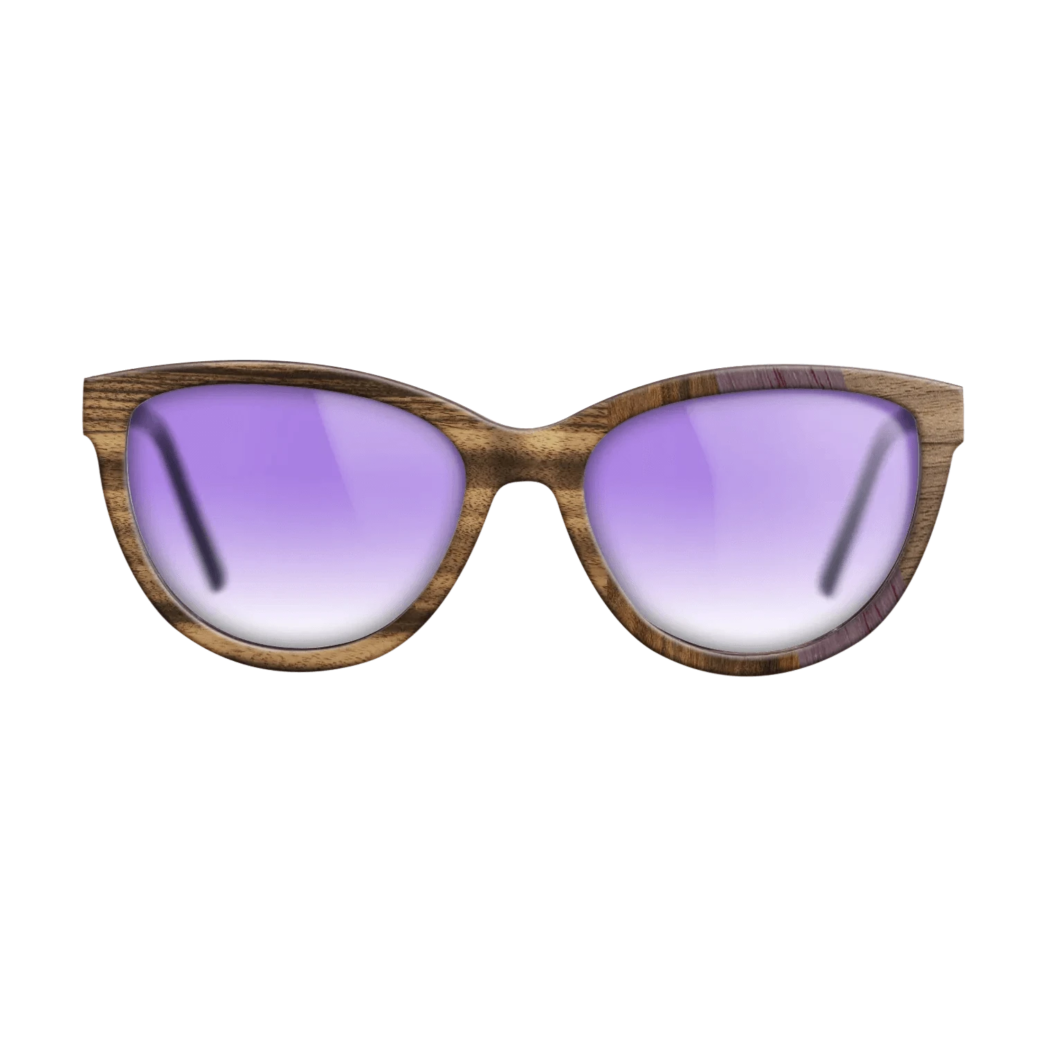 Santos Rosewood Dark,Louro Preto,Purpleheart,Fumed Eucalyptus,Walnut: Straight Grain,Kingwood: Angle Cut - The Maiden - Cat - 1489 - SIRIS wood optic