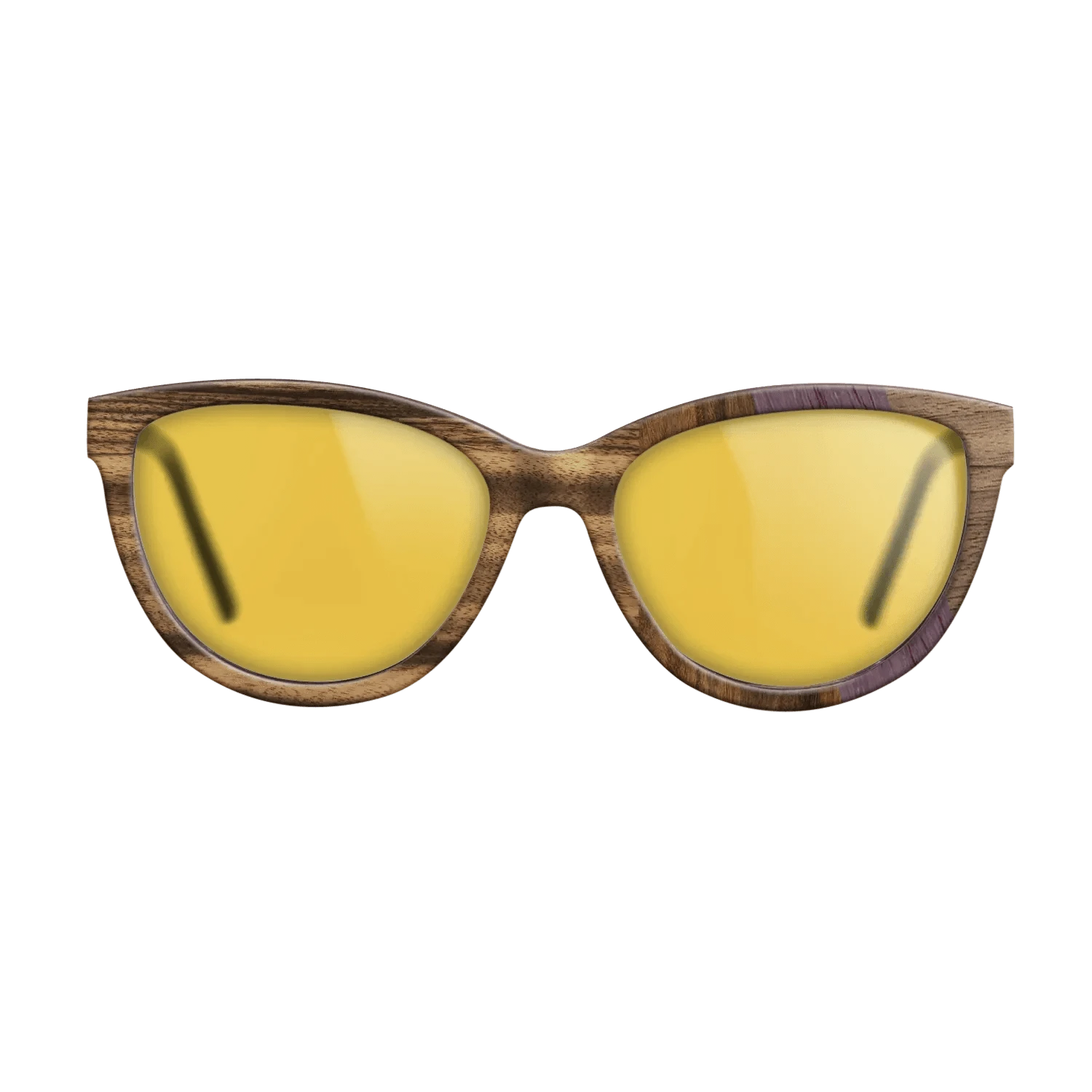 Santos Rosewood Dark,Louro Preto,Purpleheart,Fumed Eucalyptus,Walnut: Straight Grain,Kingwood: Angle Cut - The Maiden - Cat - 1489 - SIRIS wood optic