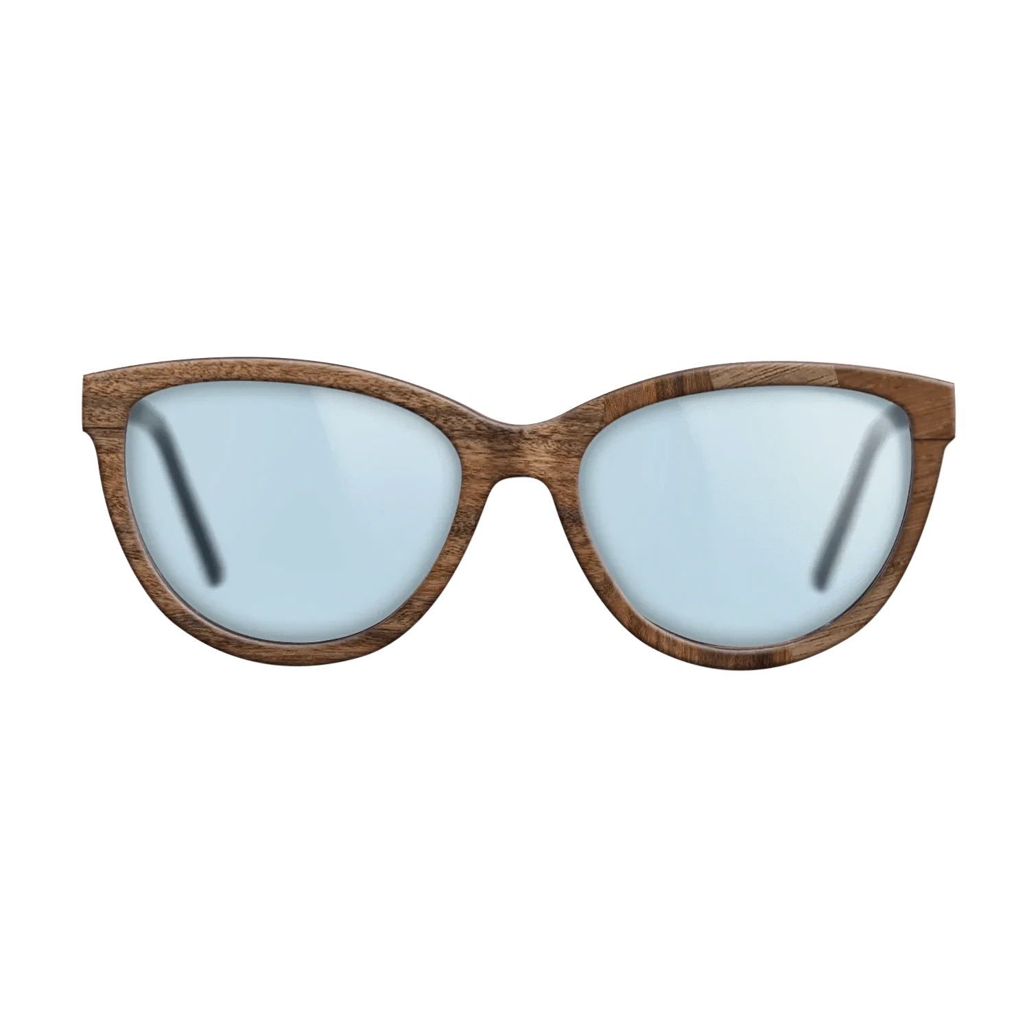 Walnut: Straight Grain,Santos Rosewood Dark,Wenge,East Indian Rosewood: Angle Cut - The Maiden - Cat - 1429 - SIRIS wood optic