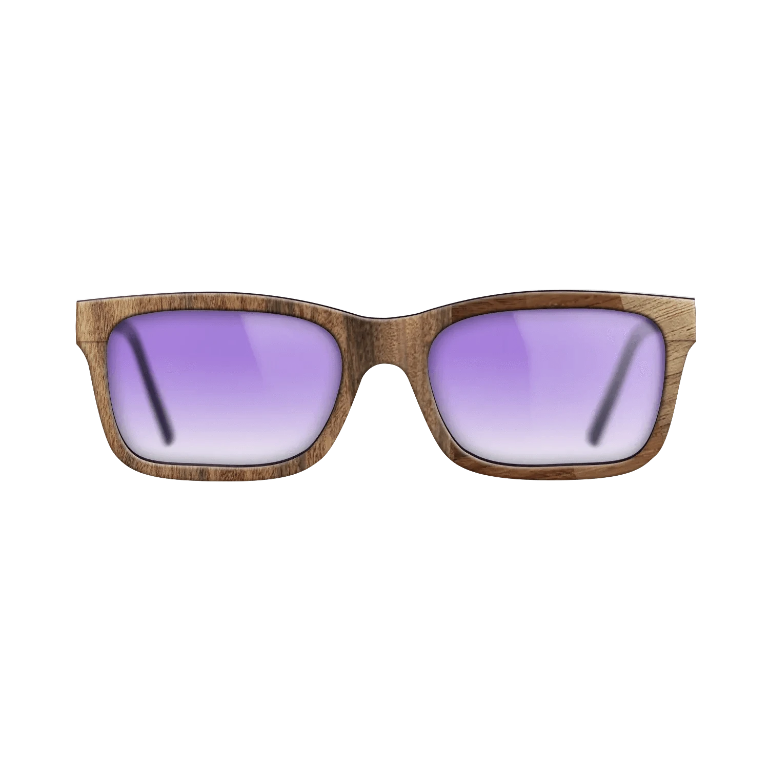Ziricote Dark Quartered,Santos Rosewood Dark,Wenge,Walnut: Straight Grain: Angle Cut - The Sage - Rectangle - 1668 - SIRIS wood optic