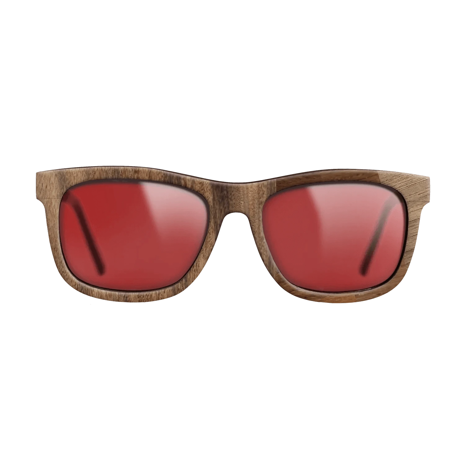 Ziricote Dark Quartered,Santos Rosewood Dark,Wenge,Walnut: Straight Grain: Angle Cut - The Hero - Square - 1668 - SIRIS wood optic