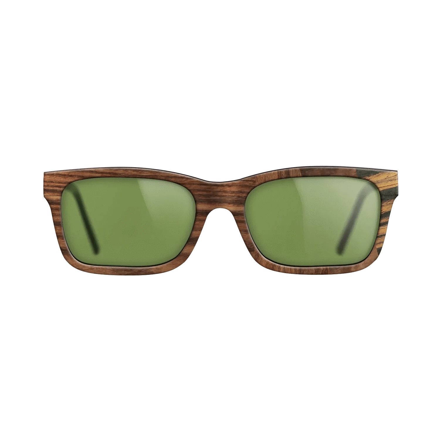 Koa,Santos Rosewood Dark,Walnut Burl,Italian Ebony: Patch - The Sage - Rectangle - 1969 - SIRIS wood optic