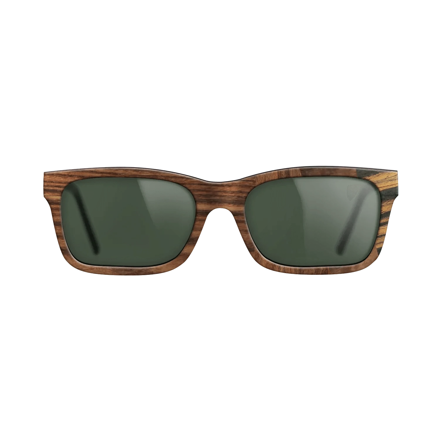 Koa,Santos Rosewood Dark,Walnut Burl,Italian Ebony: Patch - The Sage - Rectangle - 1969 - SIRIS wood optic