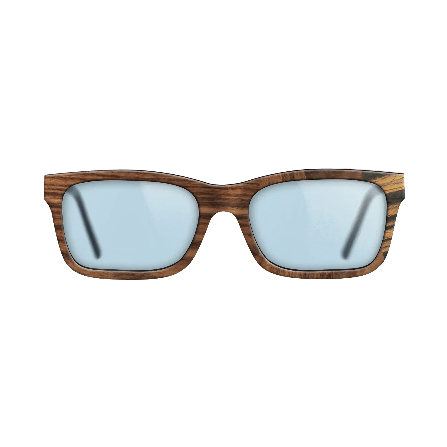 Koa,Santos Rosewood Dark,Walnut Burl,Italian Ebony: Patch - The Sage - Rectangle - 1969 - SIRIS wood optic