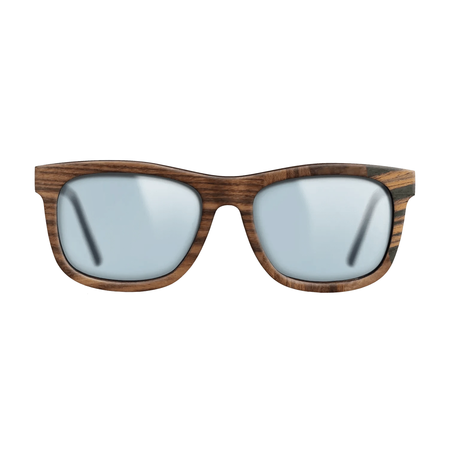 Koa,Santos Rosewood Dark,Walnut Burl,Italian Ebony: Patch - The Hero - Square - 1969 - SIRIS wood optic