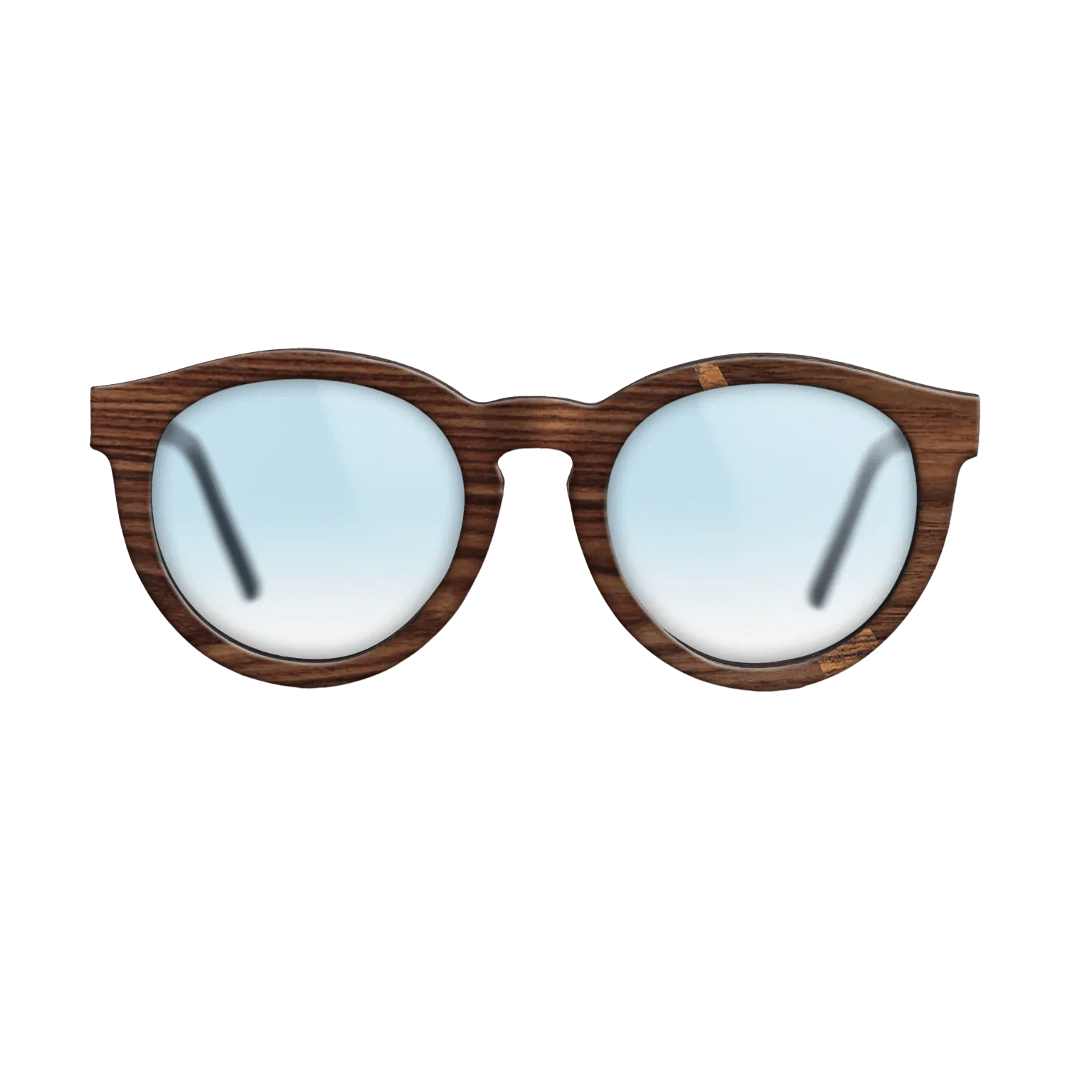 Wenge,Santos Rosewood Dark,Walnut Claro Dark,Bocote: Wedge - The Rebel - Round - 1915 - SIRIS wood optic